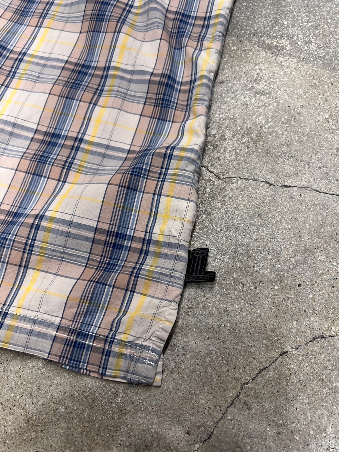 할리데이비슨 체크 반팔 셔츠 상품이미지7