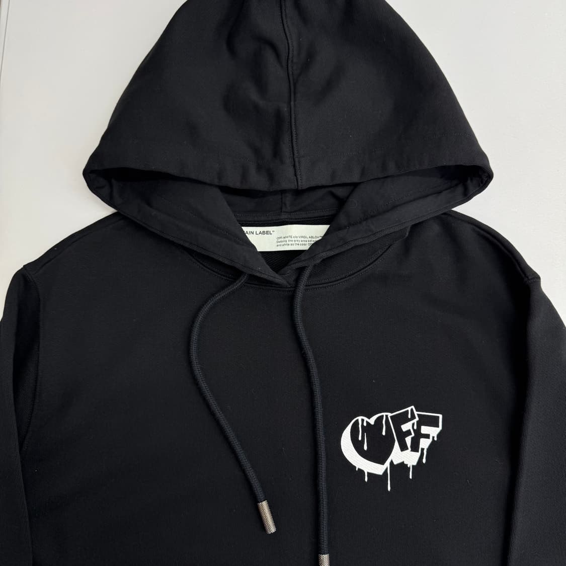 오프화이트 후드티  상품이미지5