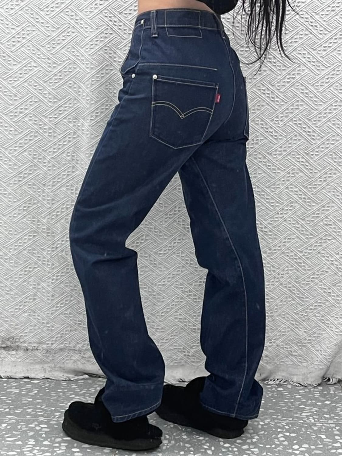 리바이스 엔지니어드진 올드스쿨 레트로 데님 청바지 28인치 C09562 상품이미지1