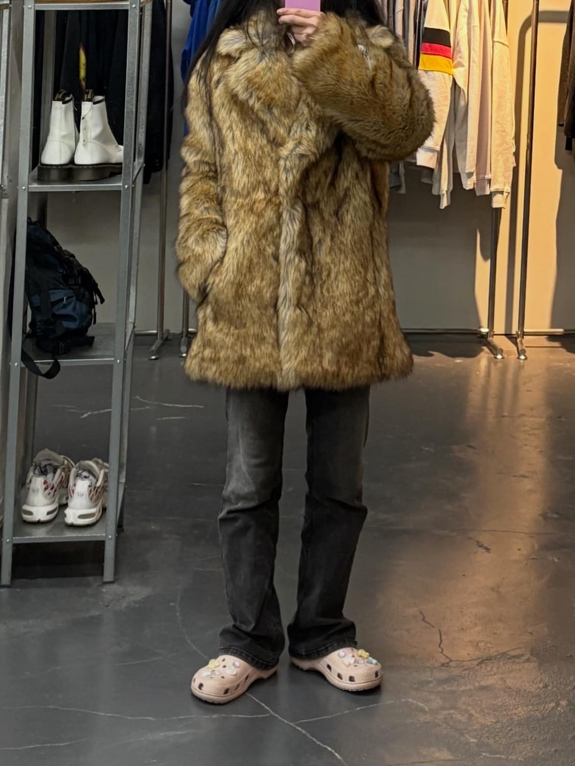 jakke 모피 털 코트 A2794 상품이미지1