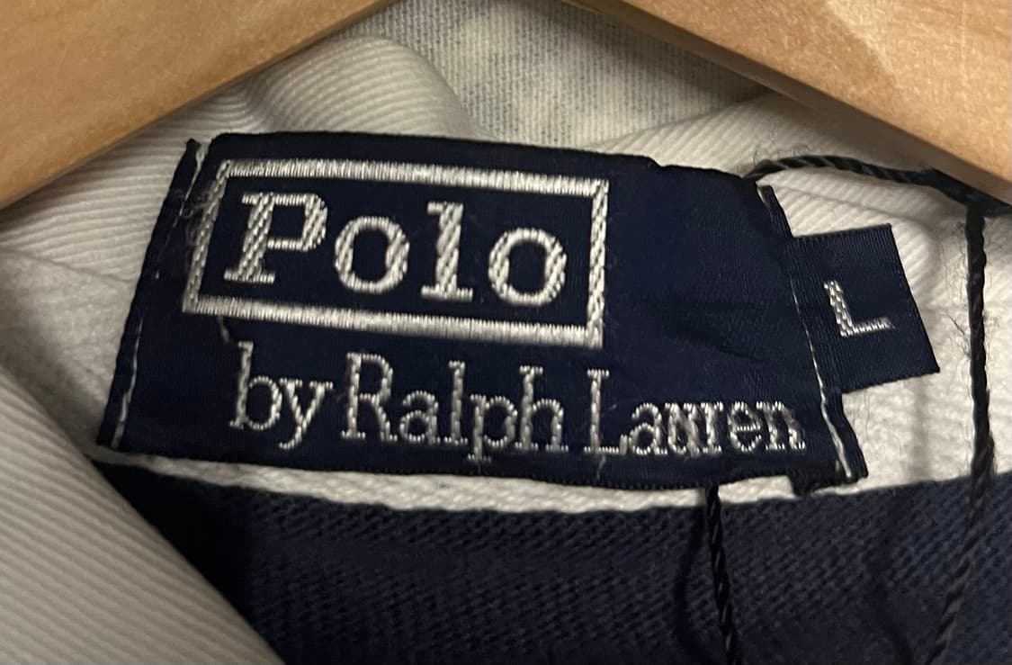 폴로 랄프로렌 스트라이프 럭비 셔츠 L 상품이미지6