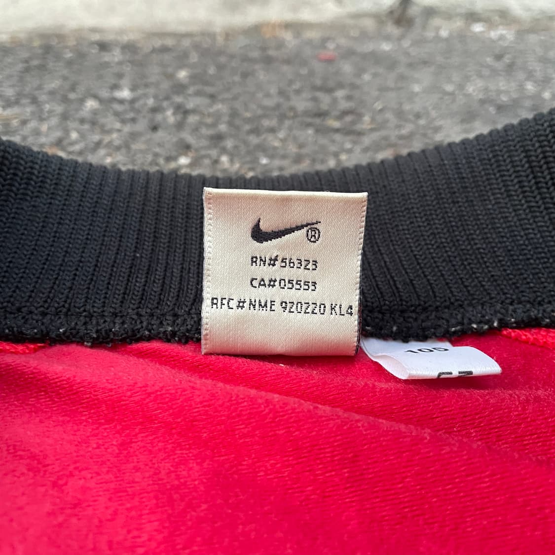 90s 나이키 UK 축구 골키퍼 웜업 맨투맨 올드스쿨 고프코어 져지 XL 상품이미지9