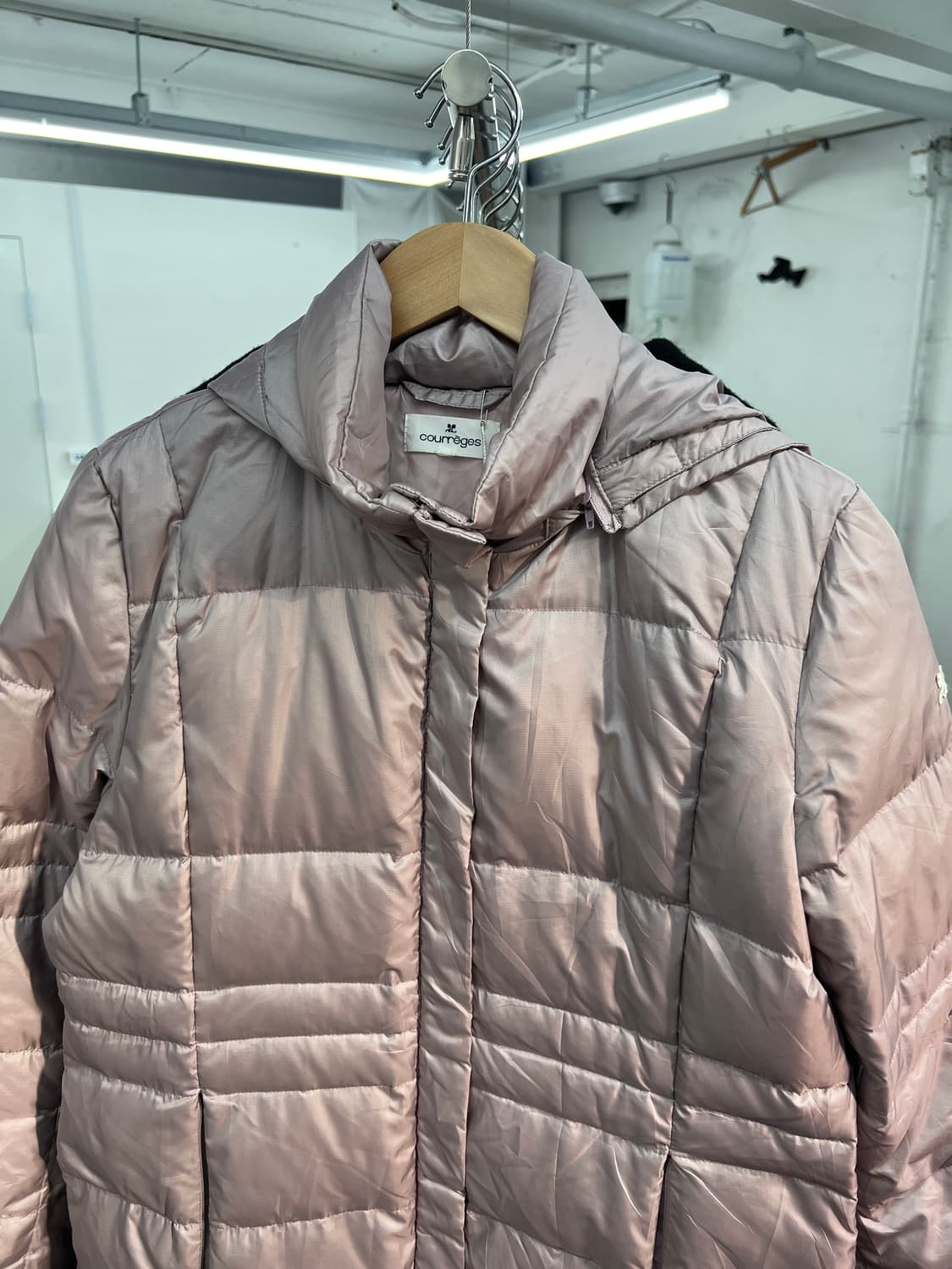 꾸레쥬 롱패딩 자켓 상품이미지3