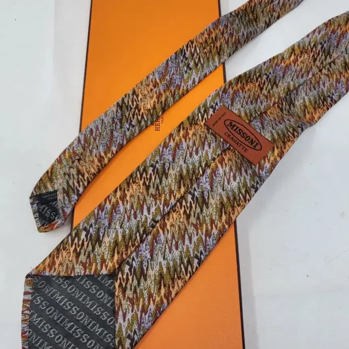 미쏘니 실크 넥타이 상품이미지2