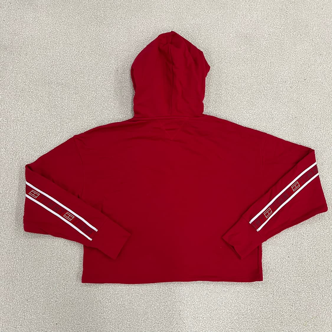 S 타미힐피거 올드스쿨 크롭 후드티 0123M 상품이미지4