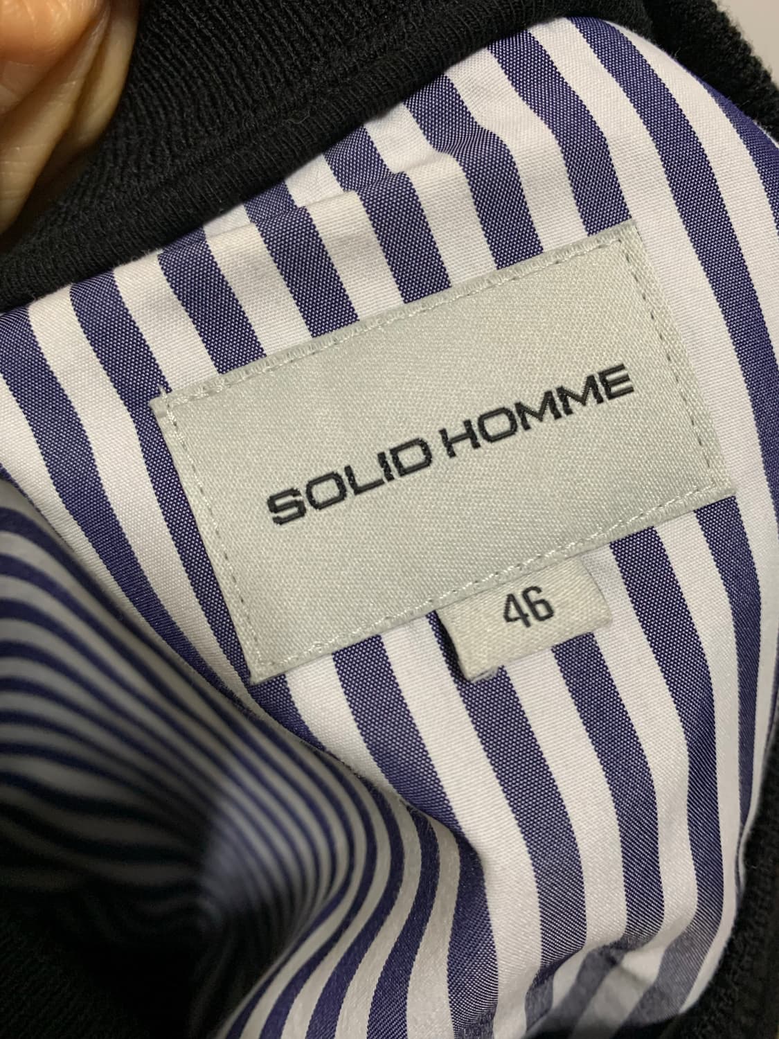 솔리드옴므 레이어드 맨투맨 상품이미지3