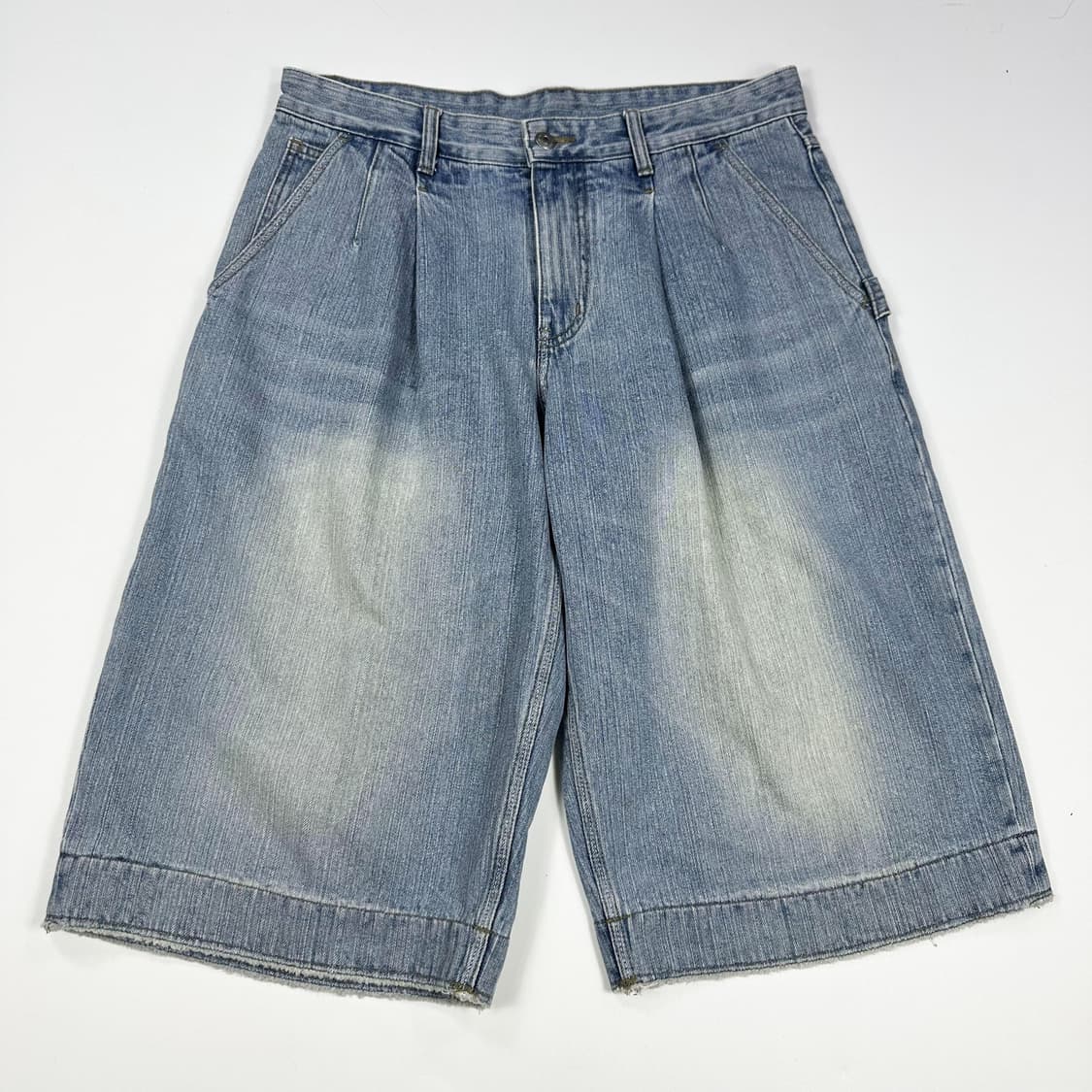 VTG 빈티지 버뮤다 워싱 데님 반바지팬츠 (34인치) 상품이미지1