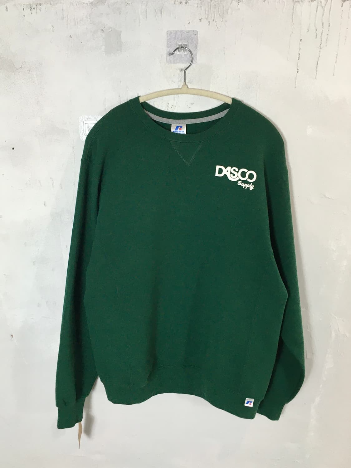 RUSSELL 러셀 맨투맨 그린 상품이미지5