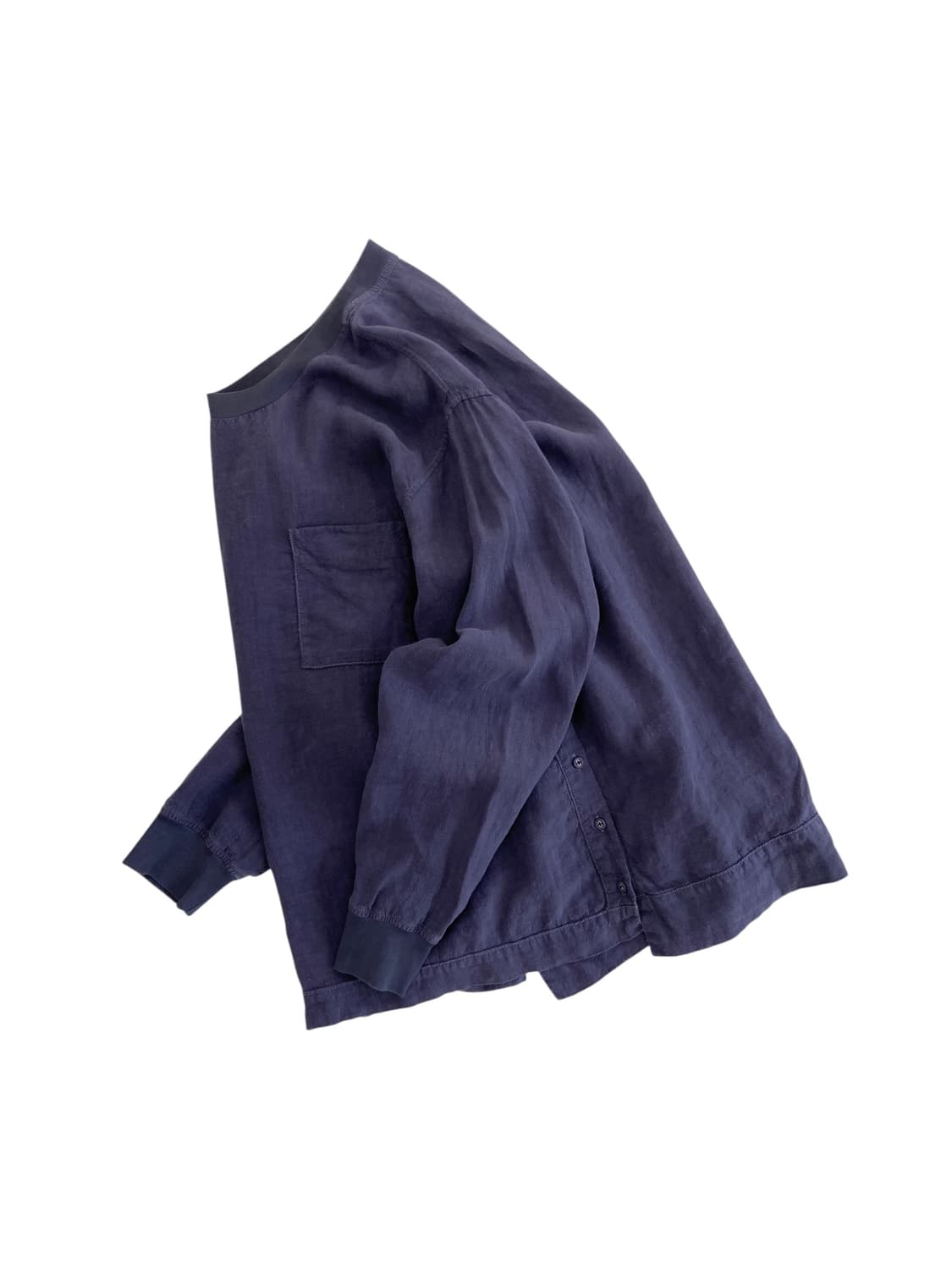 브루나보인 린넨 롱 슬리브 티셔츠 상품이미지2