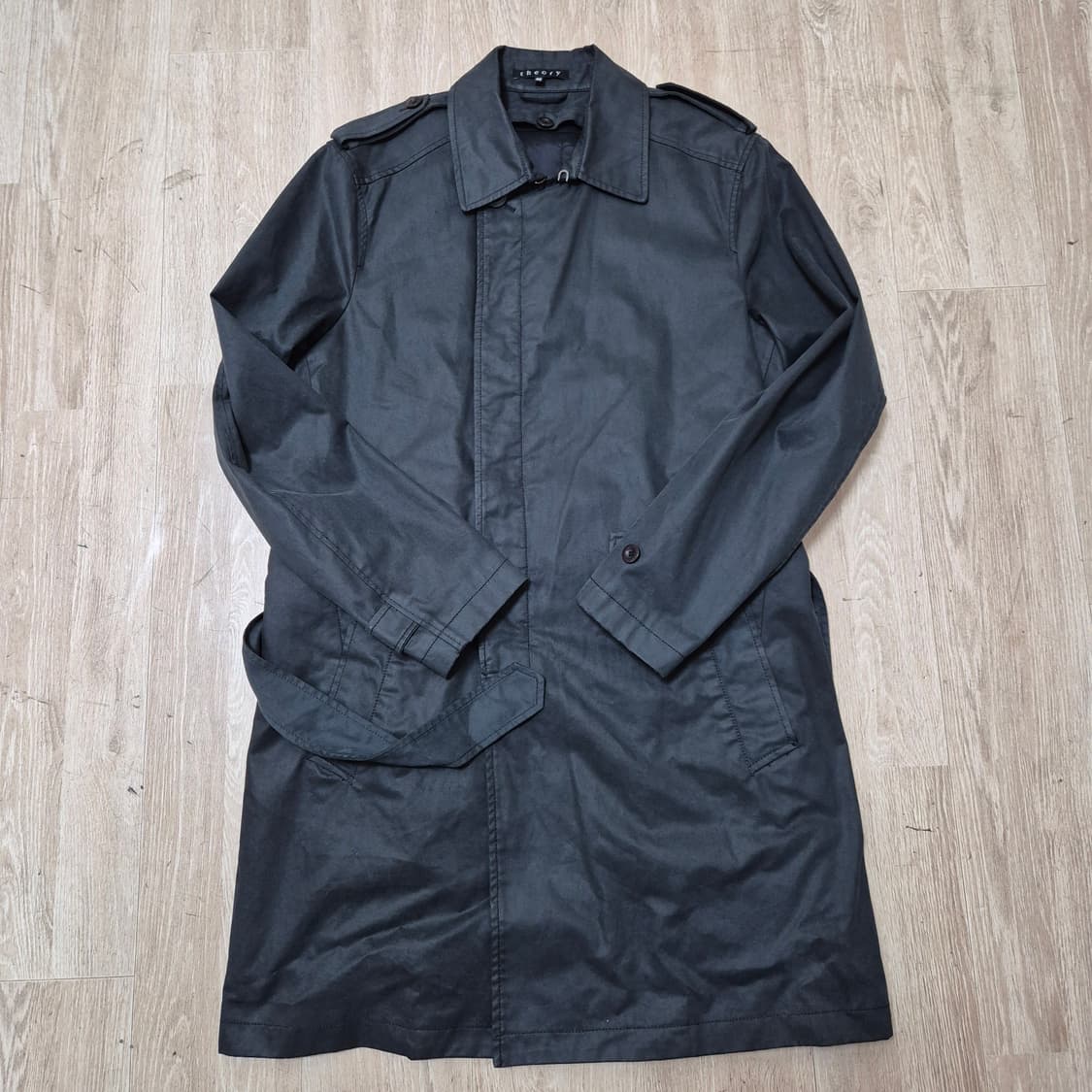 띠어리 남성 코튼 트렌치코트 상품이미지1