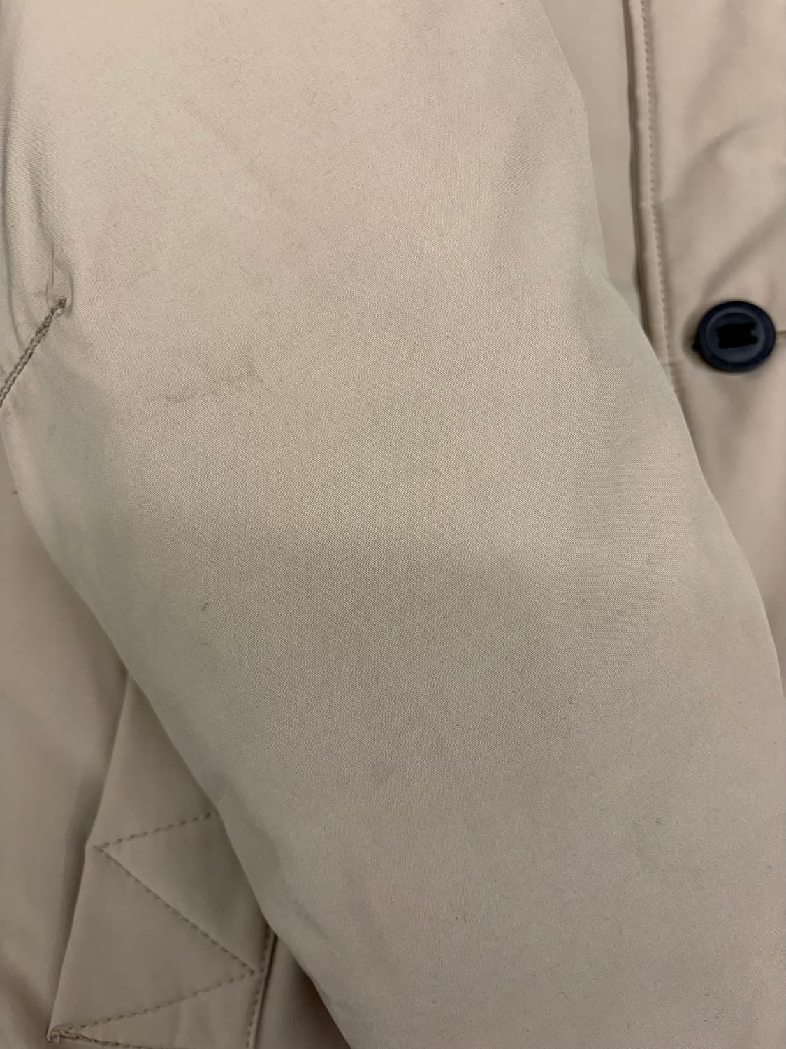 [95] 노스페이스 베이지색 패딩 상품이미지4