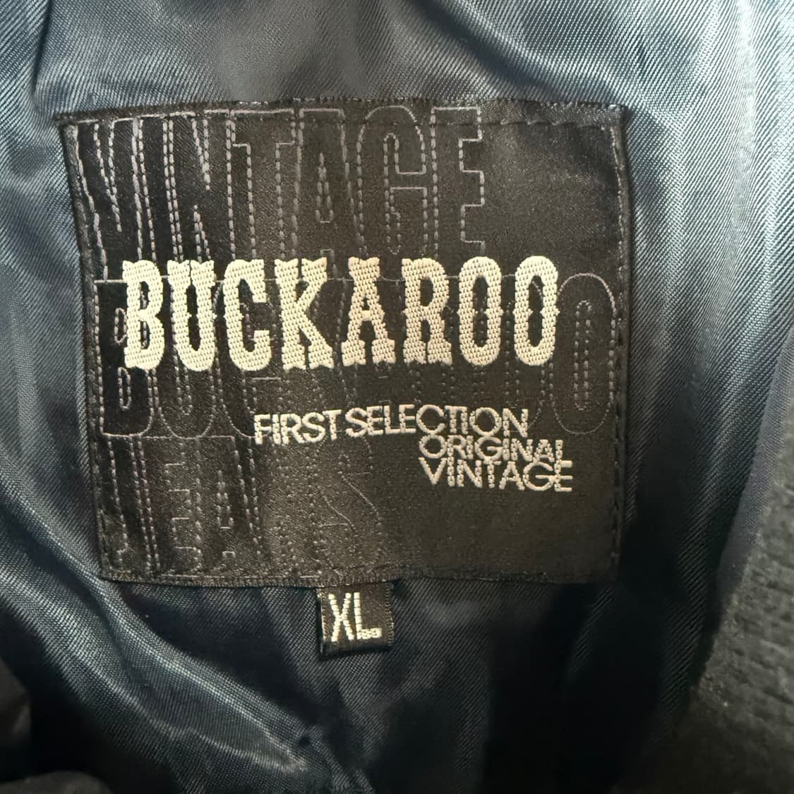 XL) 버커루 나일론 후드 바람막이 자켓 네이비 상품이미지3