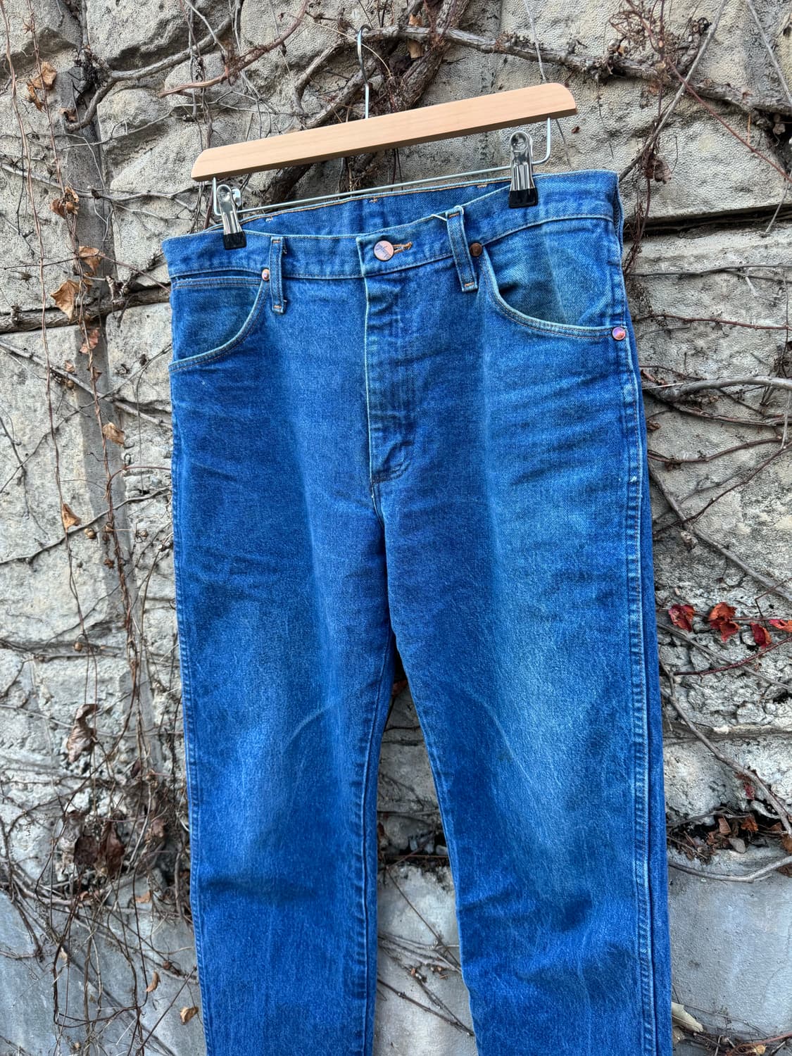 90s 랭글러 made in usa 13mwz 웨스턴 데님 팬츠 32 상품이미지3