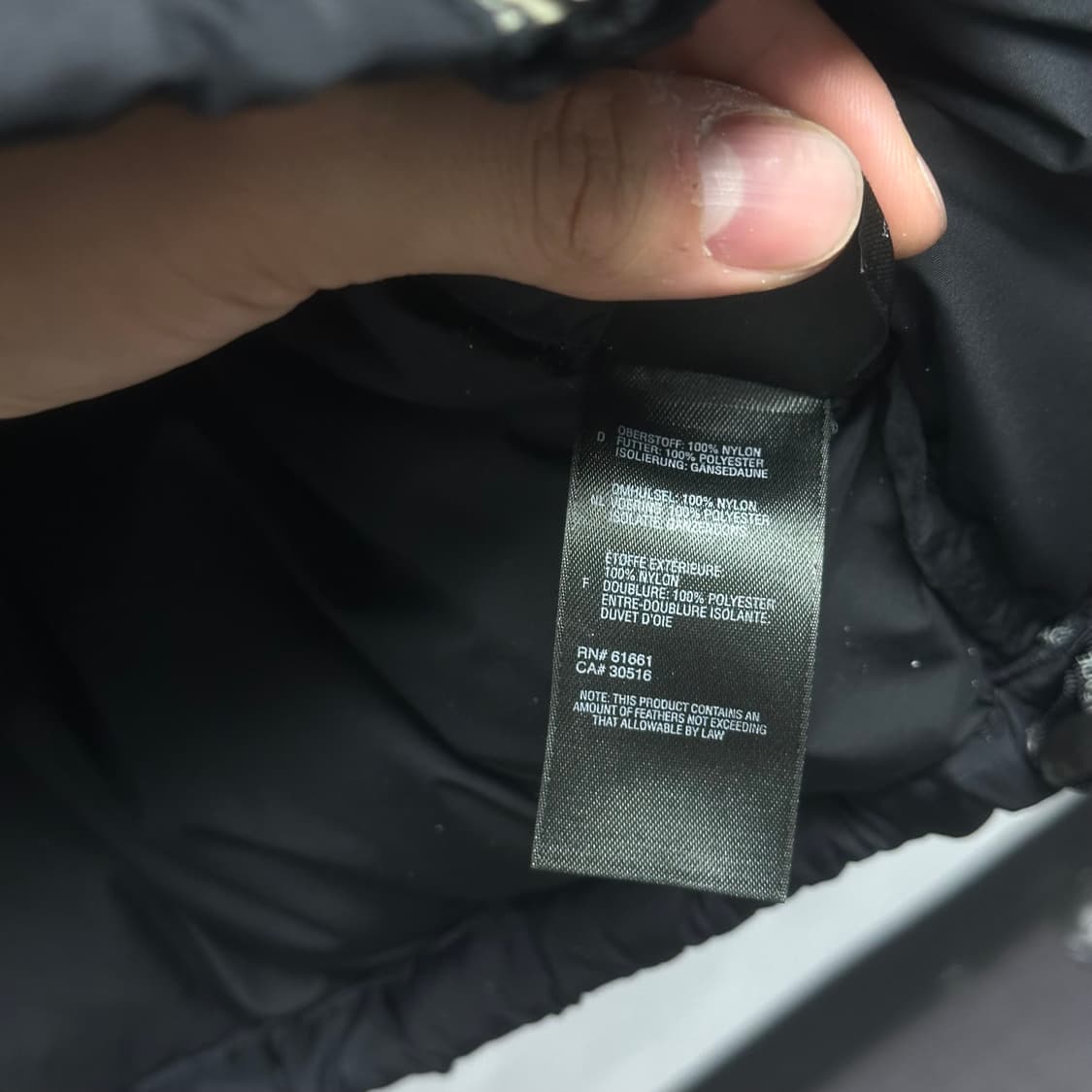 1996 눕시 700 패딩 상품이미지6