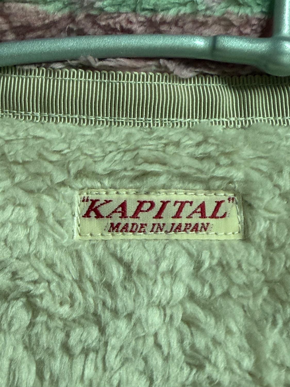 새제품 KAPITAL BONE FLEECE 캐피탈 본 후리스 핑크 5 상품이미지4