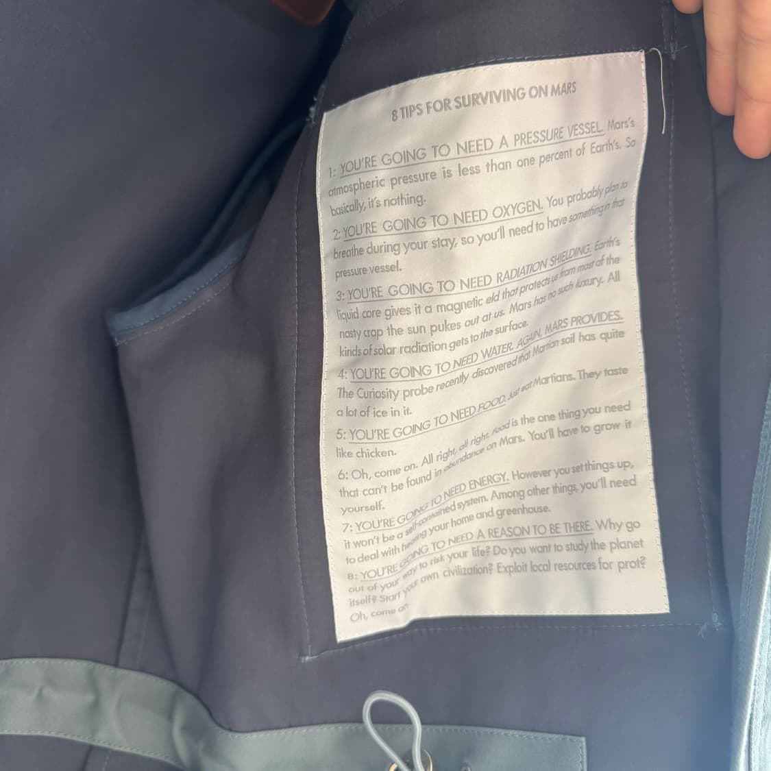 커스텀멜로우 블루종 자켓 상품이미지9