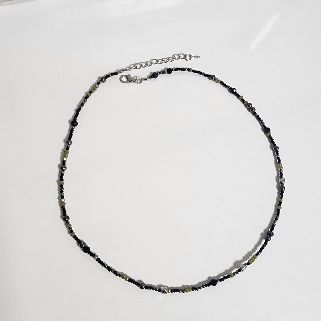 남자 블랙 올리브 목걸이 상품이미지3