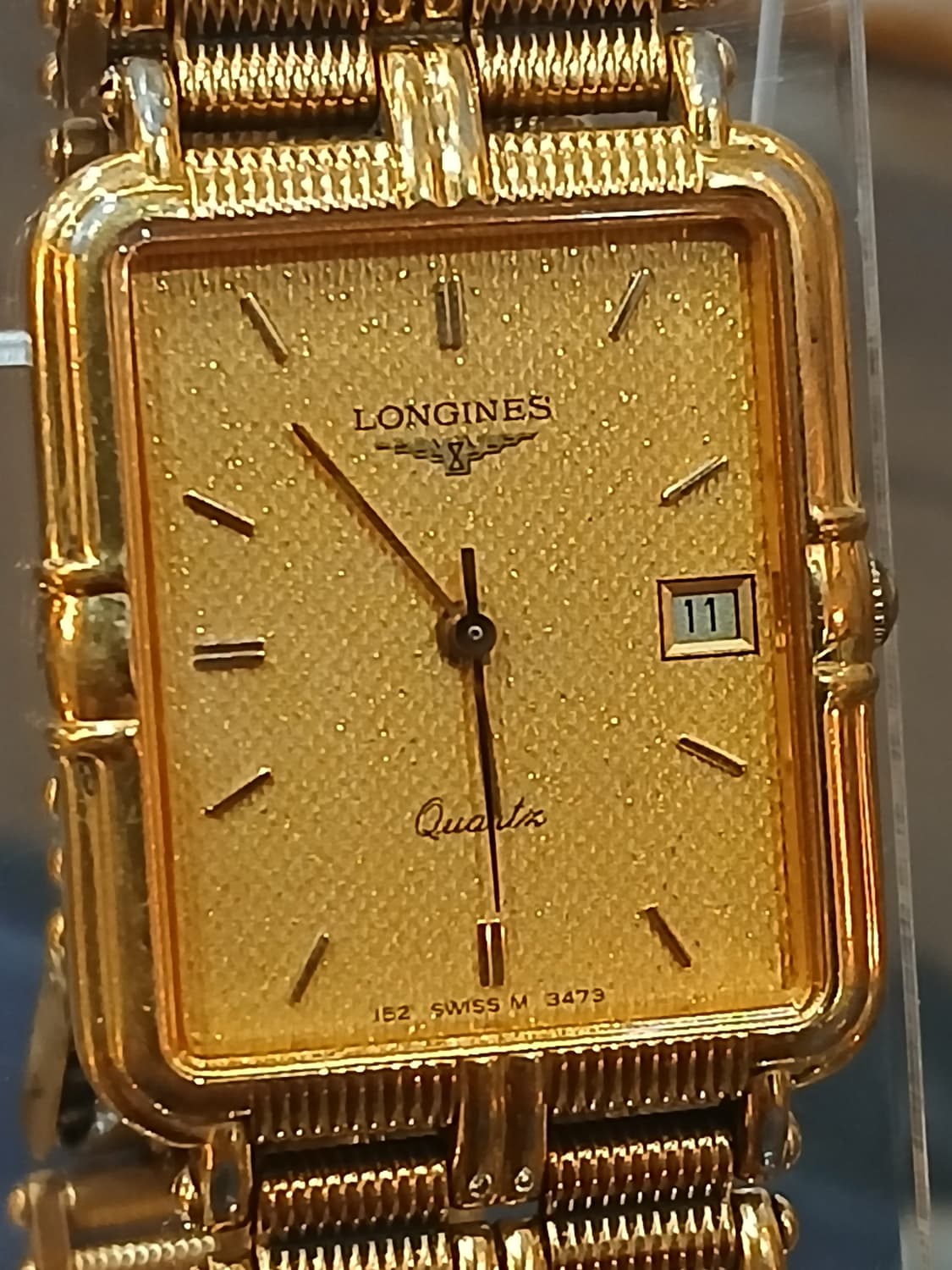 빈티지 론진 금장쿼츠 시계 상품이미지2