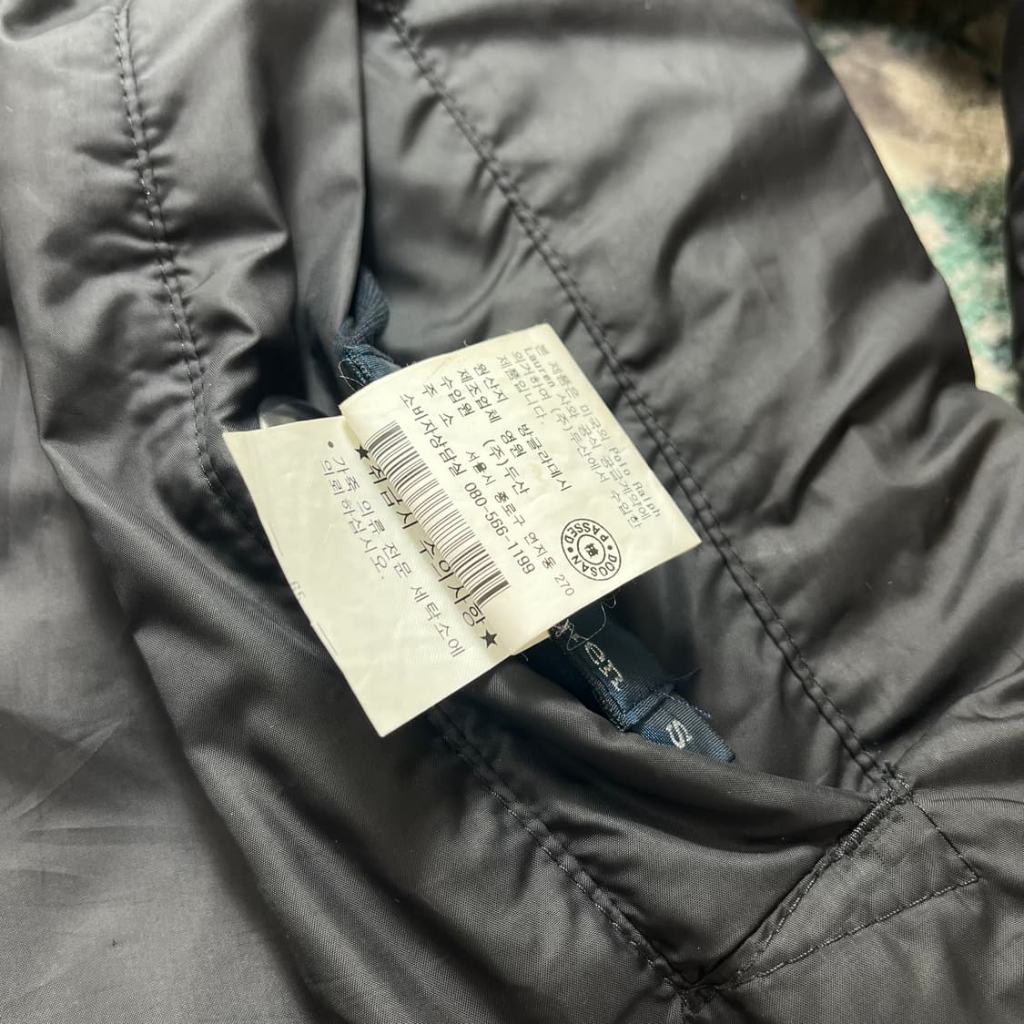 Polo 폴로 빅로고 대장급 양면 리버시블 블루종 자켓(S) 상품이미지4