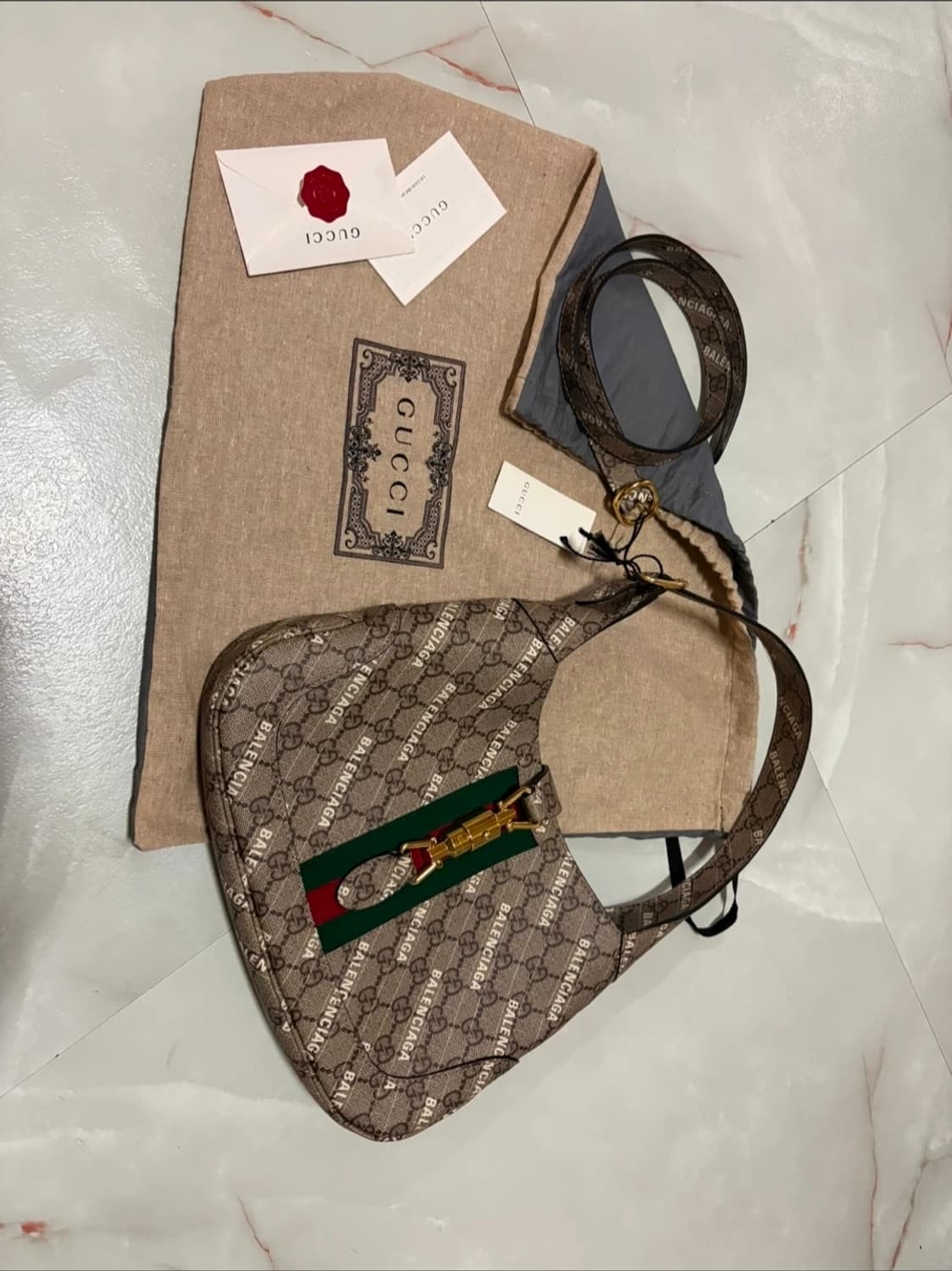 구찌 발렌시아가 해커 프로젝트 재키백 (한정판) 상품이미지1