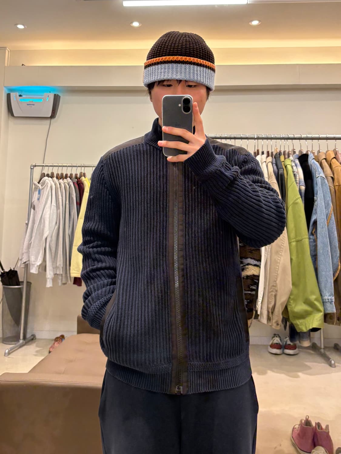 캘빈클라인 진 니트집업 상품이미지8