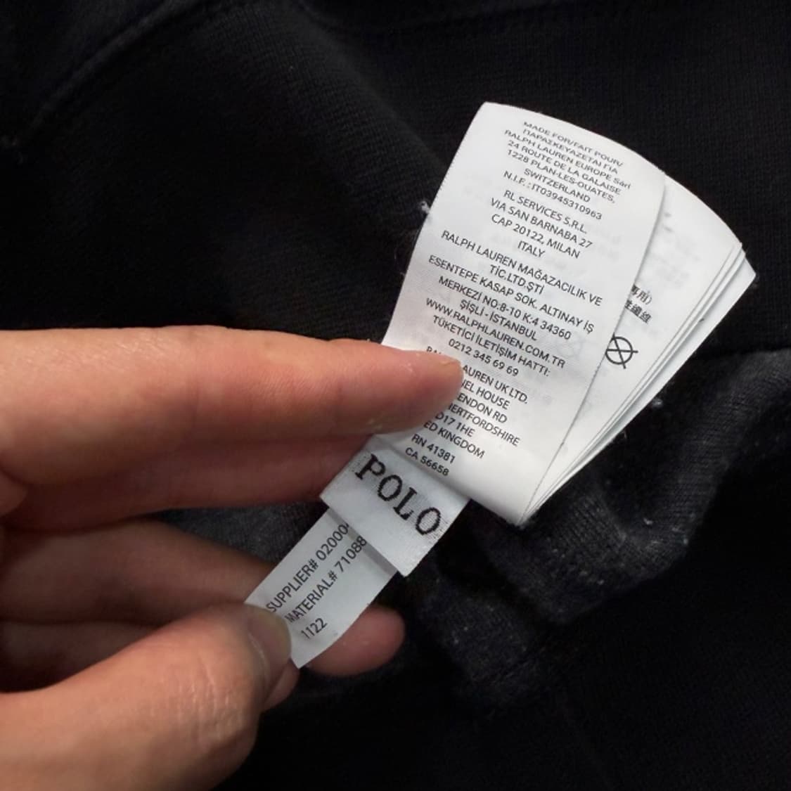 100 폴로 로고 맨투맨 상품이미지4