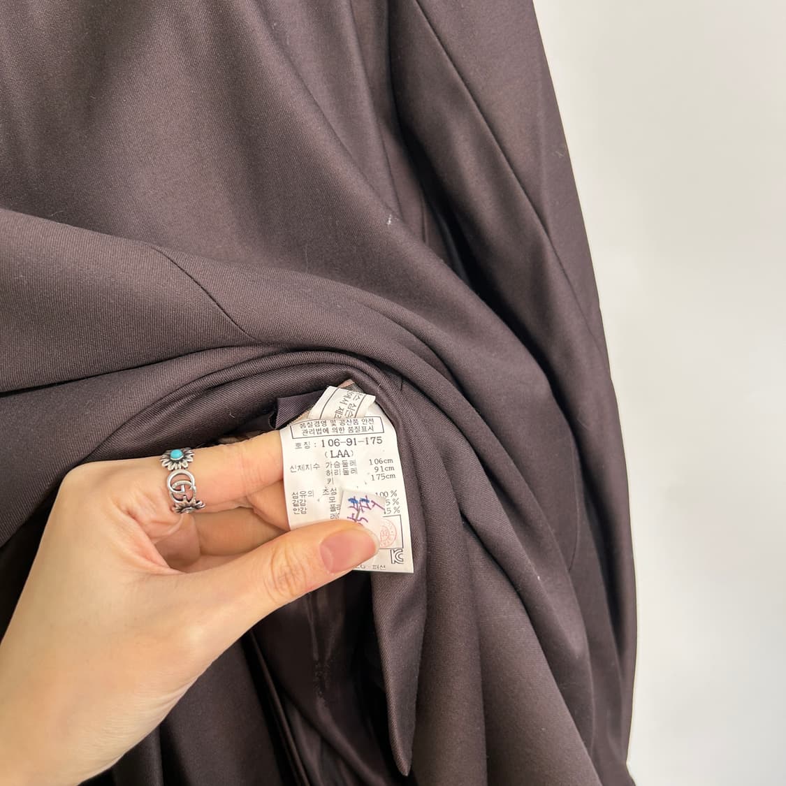 닥스 남성 정장 세트 브라운 상품이미지5