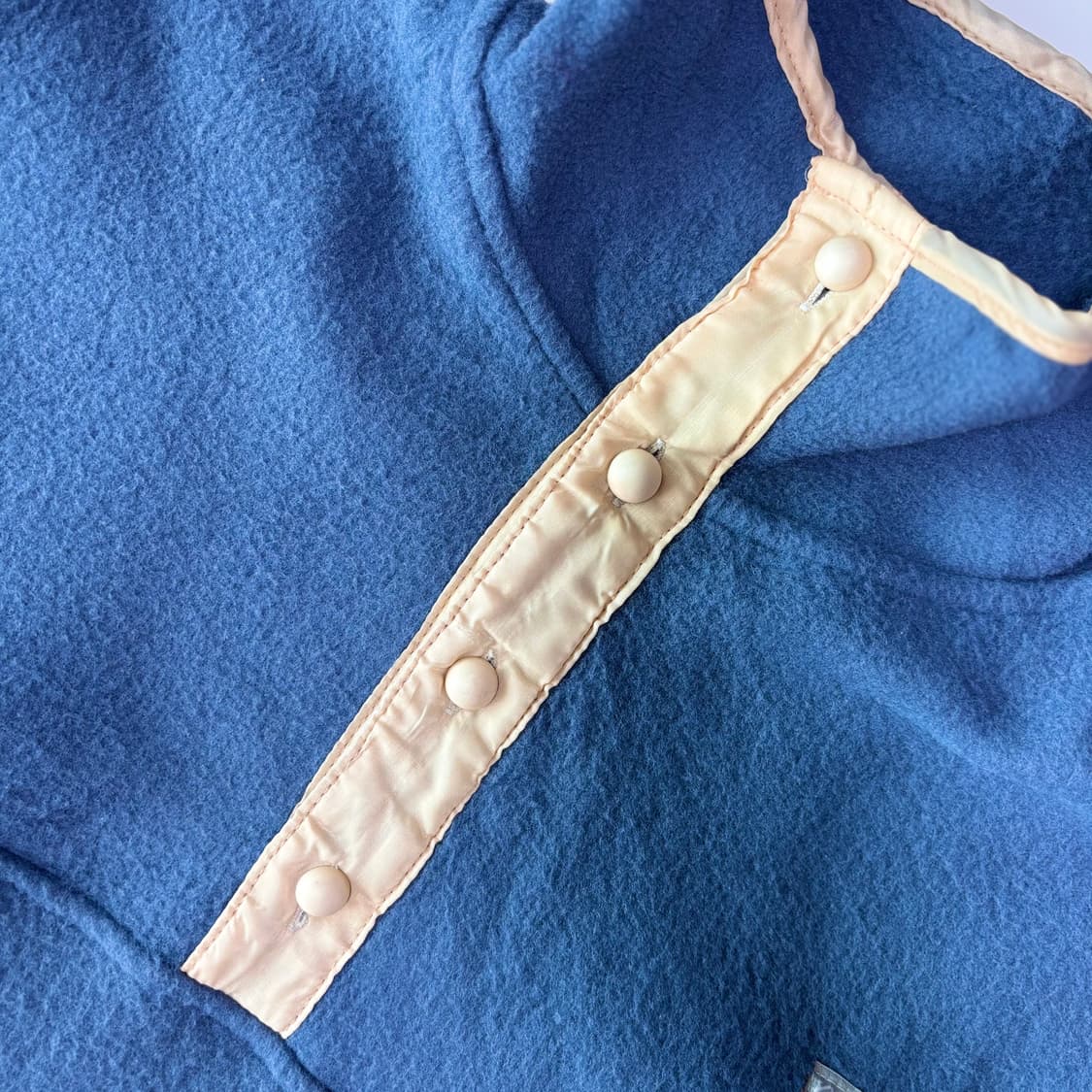 빈티지 수퍼워크(SUPER WORK) 스냅 티 후리스 풀오버 상품이미지3