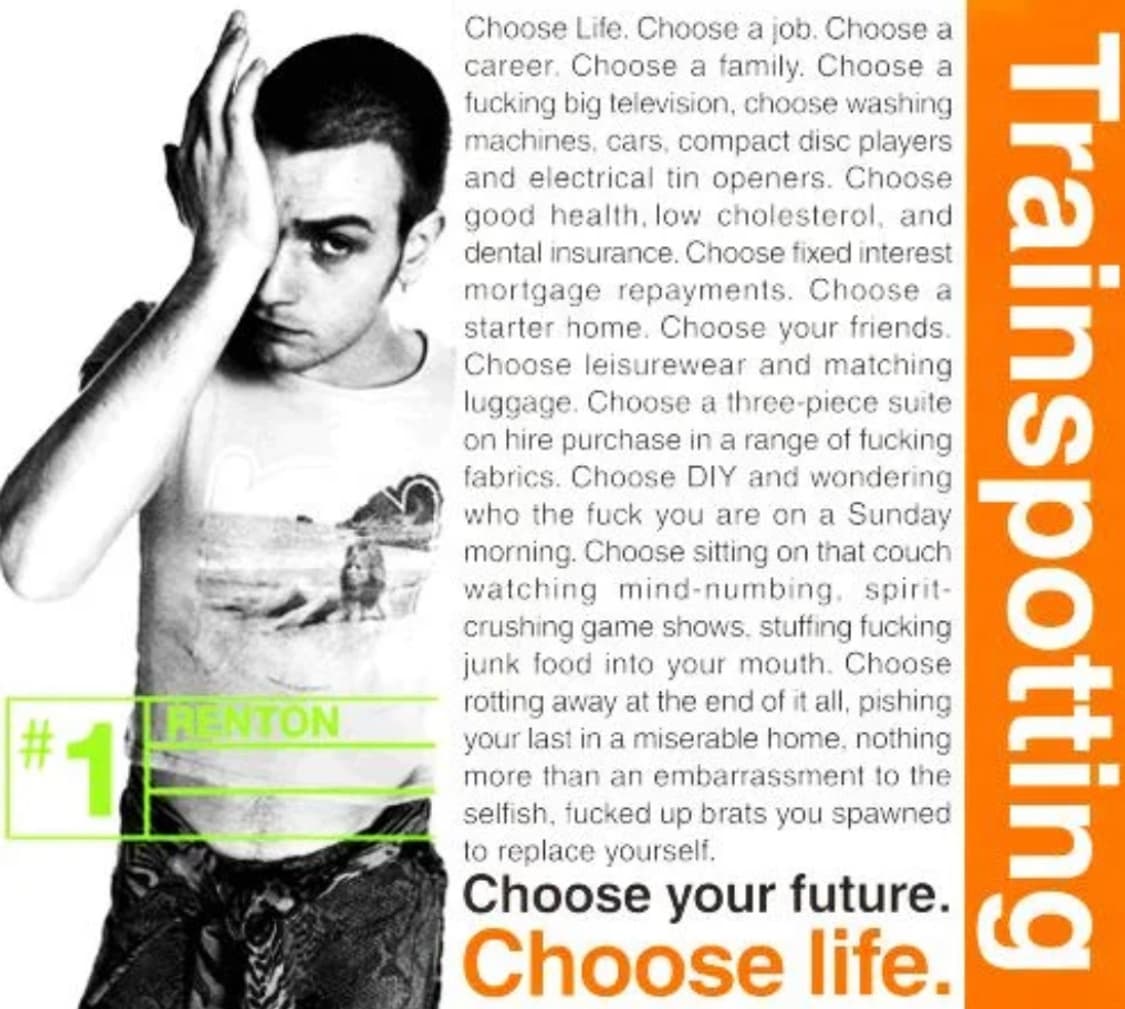 Trainspotting2 x Katharine Hamnett 상품이미지5