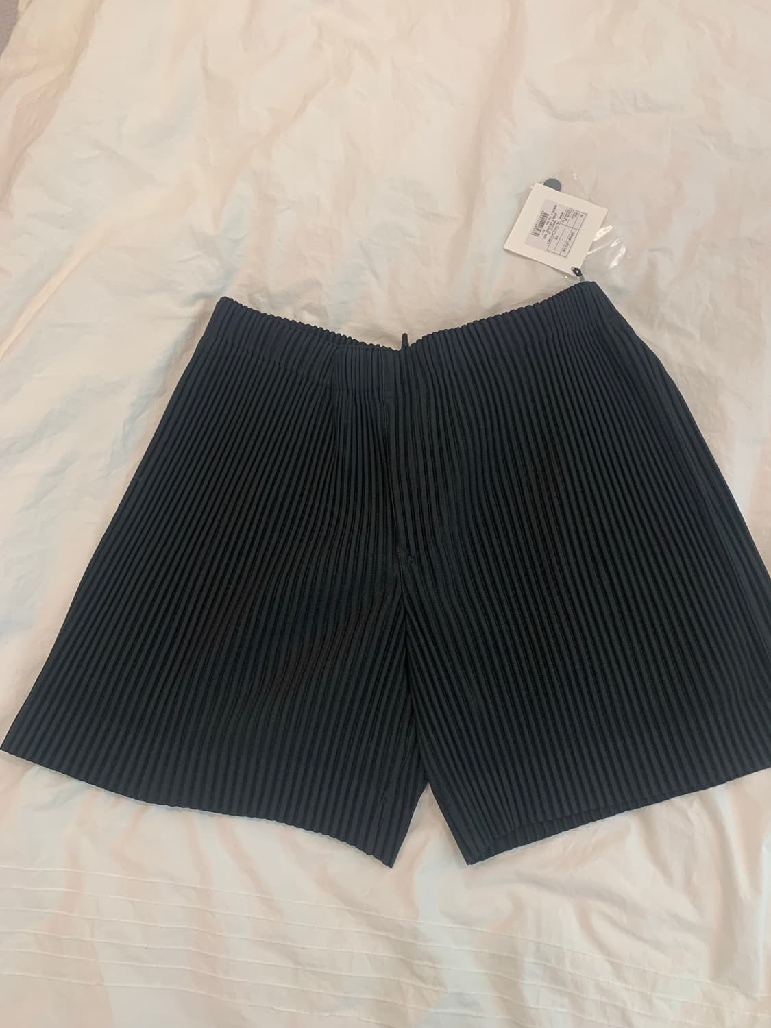 옴므플리세 블랙 마이크로 쇼츠 25년7월 먼슬리 jf074 새상품 상품이미지1