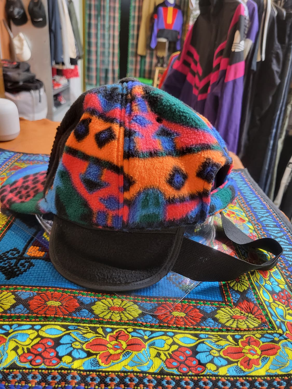 라피도 90S 이어플랩 플리스 캡 상품이미지6