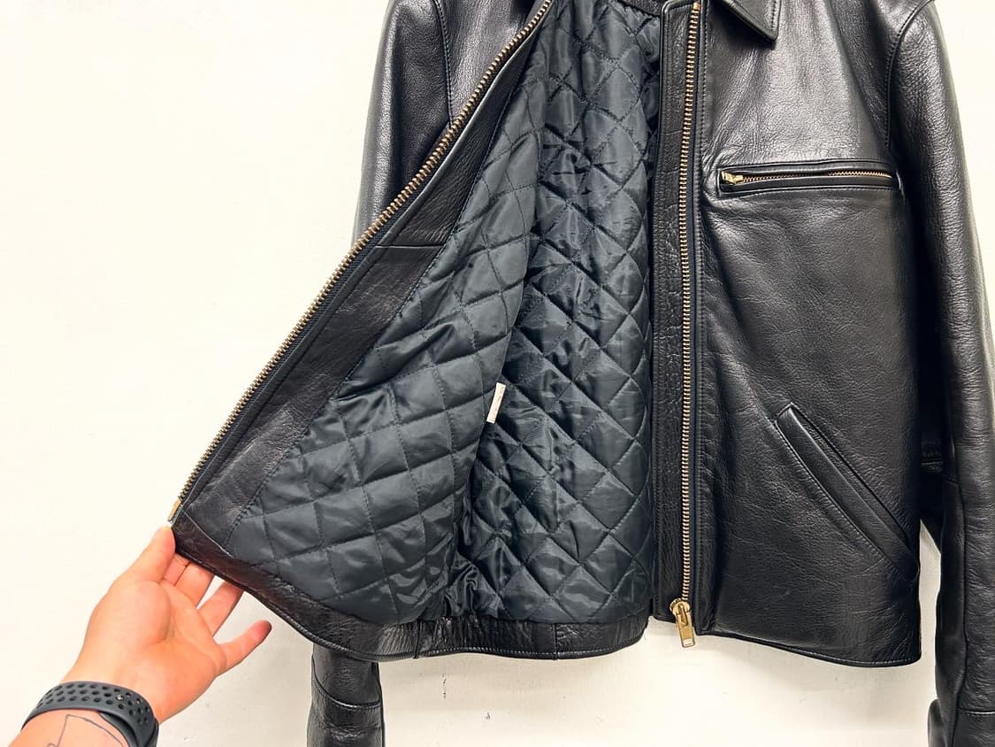 90s Freedom Leather Company by Cozy 레더자켓 상품이미지5