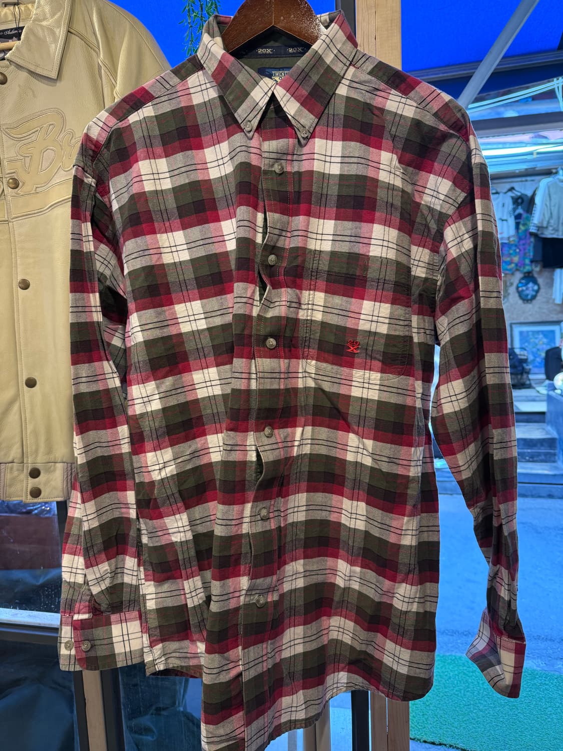 트웬티엑스 멀티컬러 체크셔츠 상품이미지1