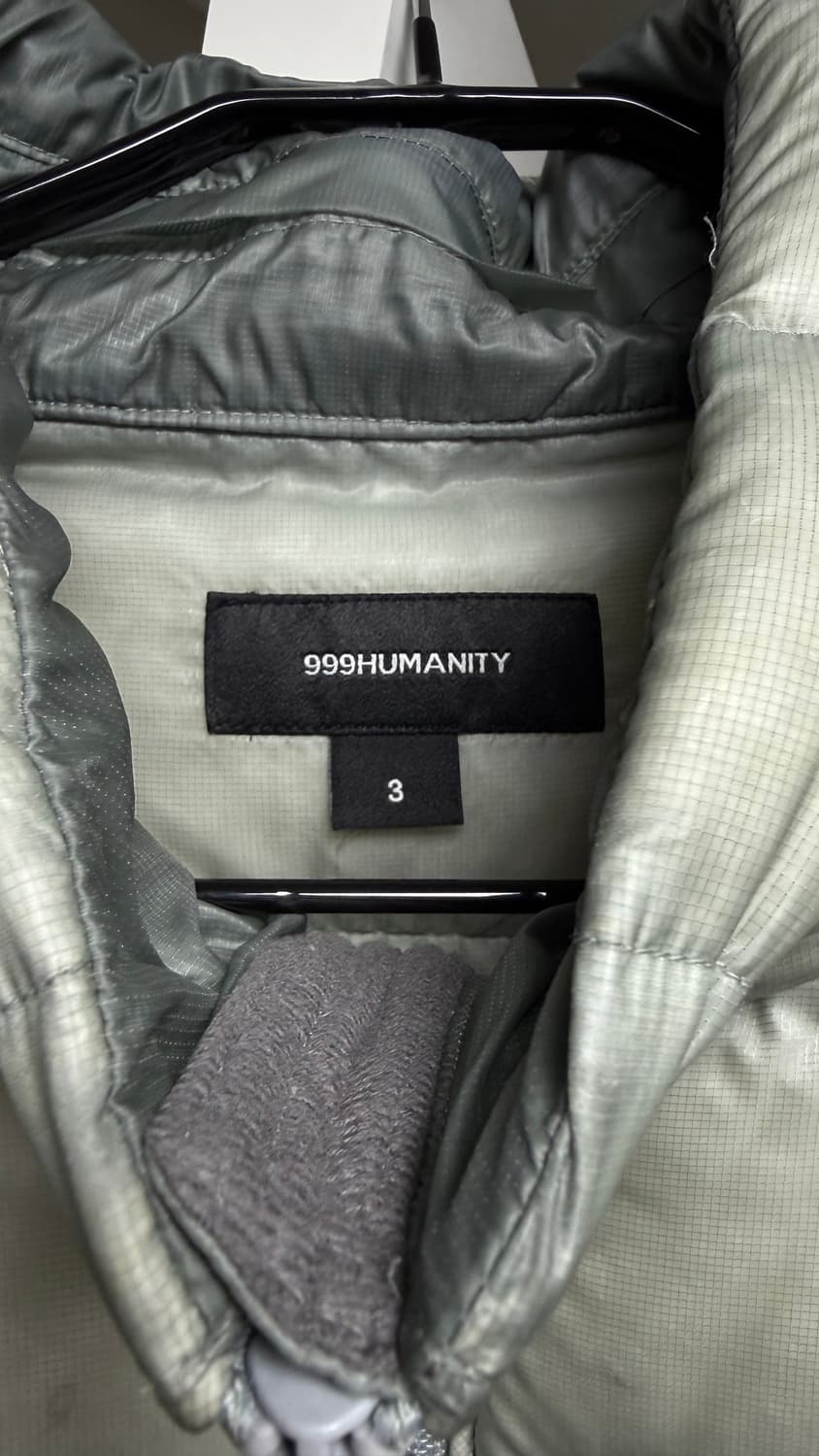 [3(L)] 999휴머니티 modular 모듈러 경량 패딩 -라이트그레이 상품이미지5