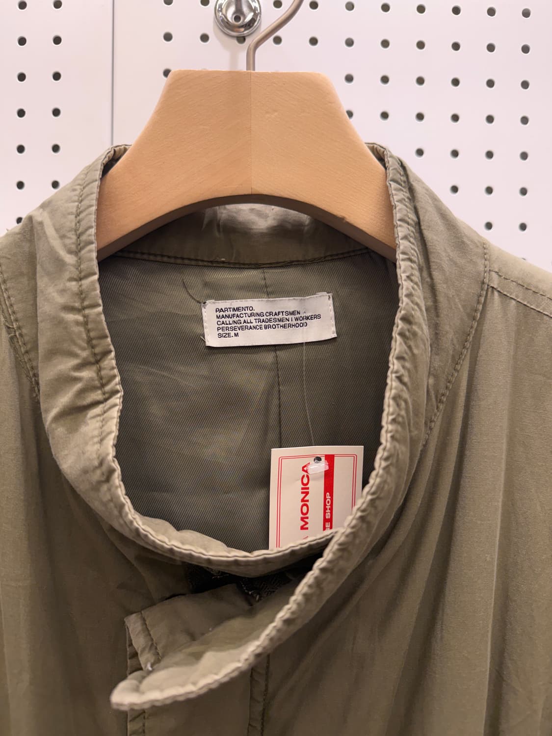 파르티멘토 카키 복각 야상 U770 상품이미지5