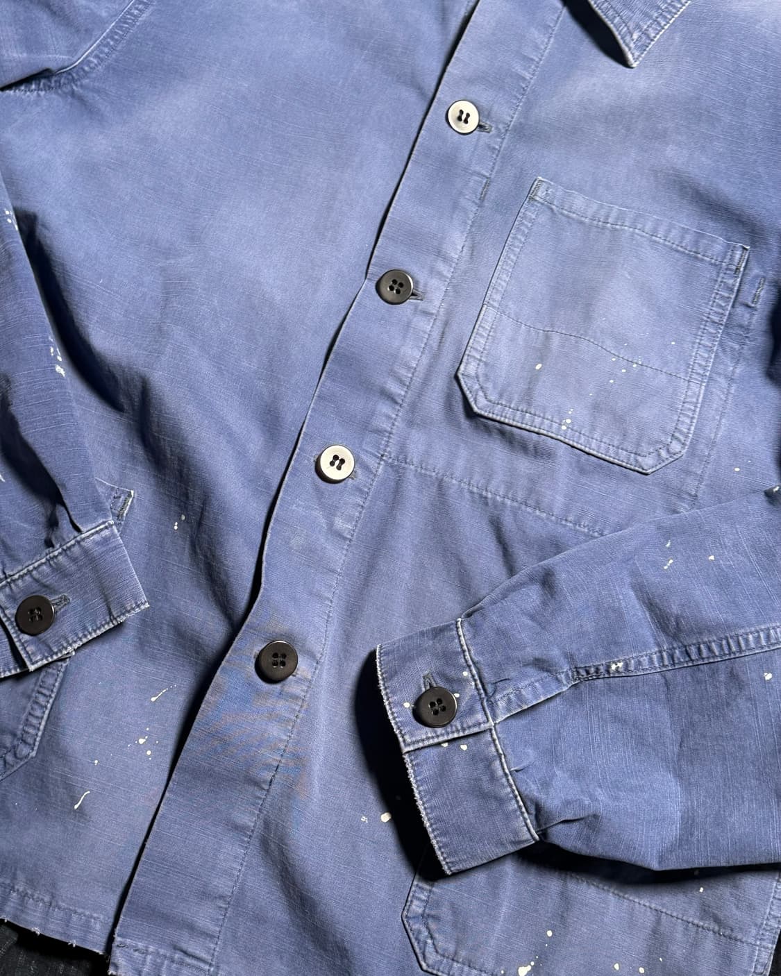 폴로 랄프로렌 디스트레스드 데님 초어 자켓 S 상품이미지3