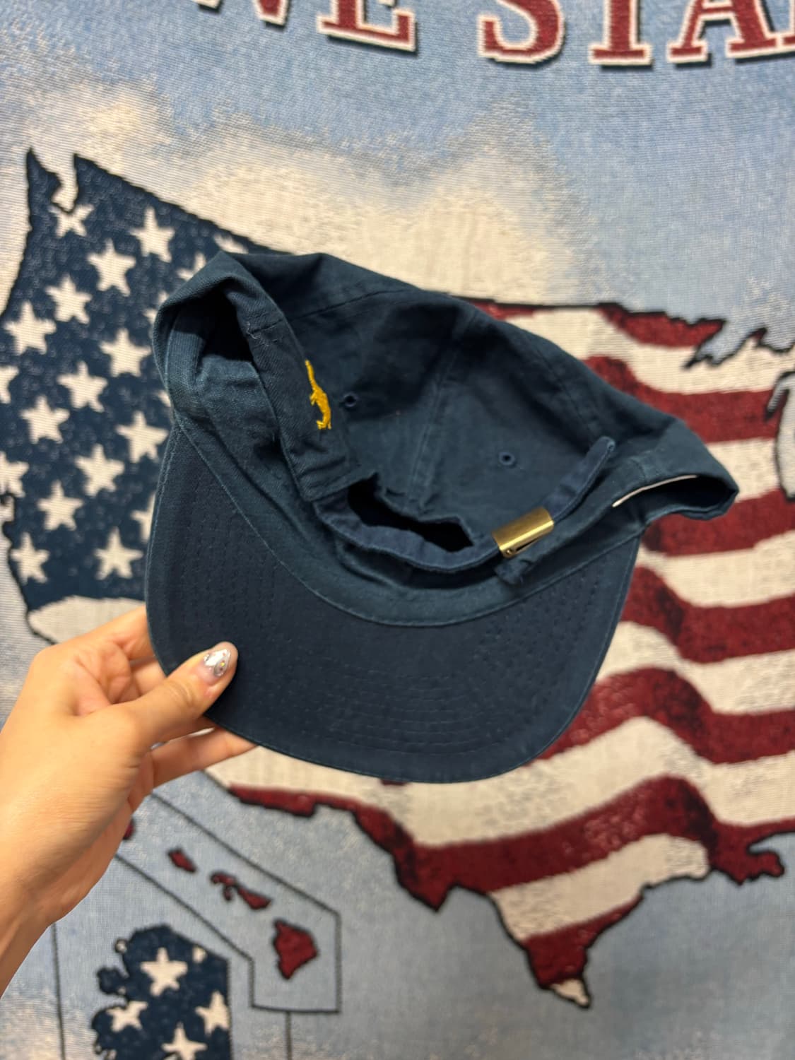 카멜 빈티지캡 상품이미지5