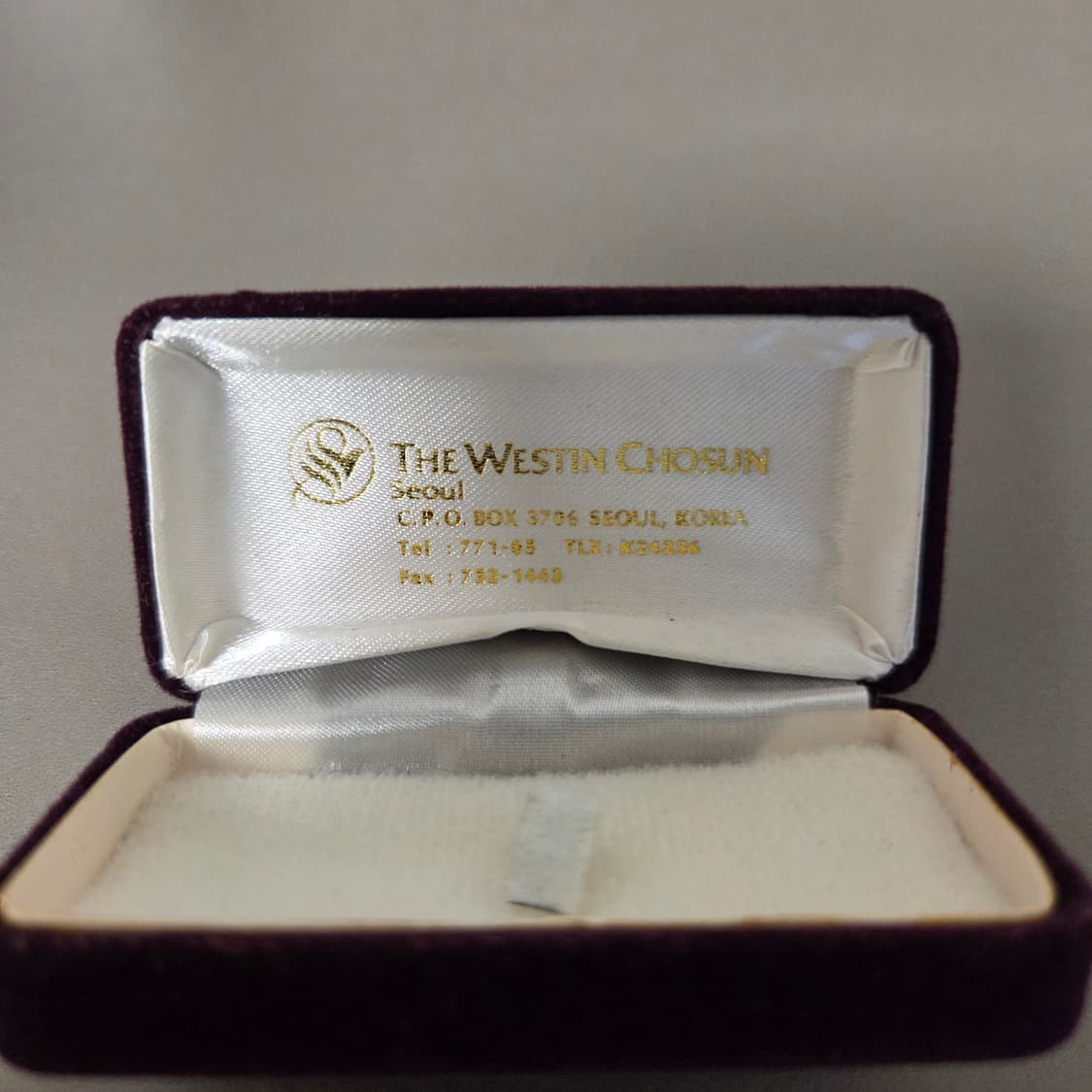 웨스틴 조선 호텔 75주년 기념 넥타이 핀 상품이미지4