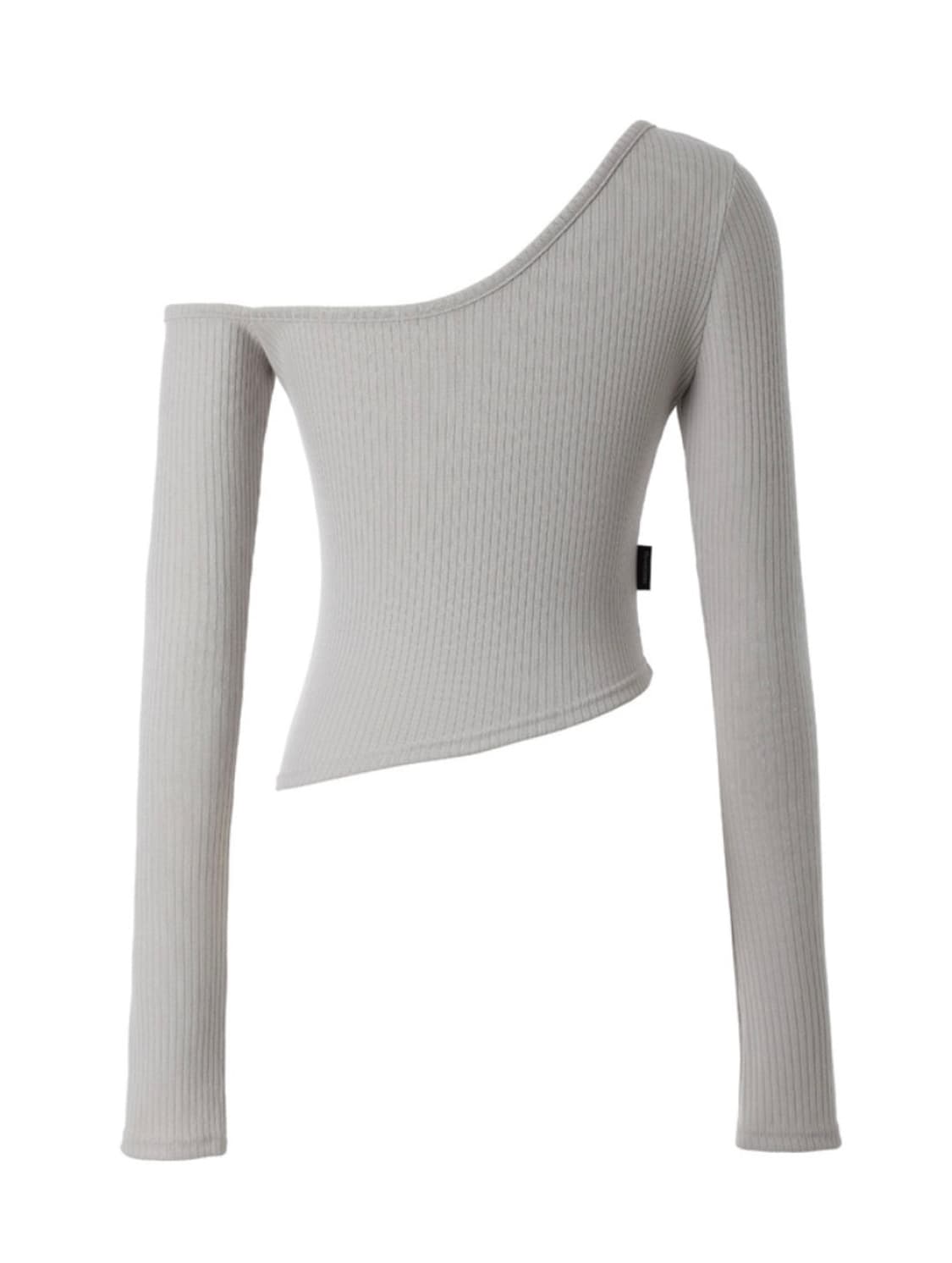 쓰리타임즈 원숄더 버튼티 상품이미지2