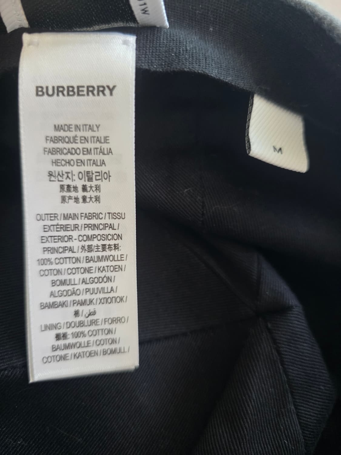 버버리 정품 볼캡 (남녀공용  상품이미지7