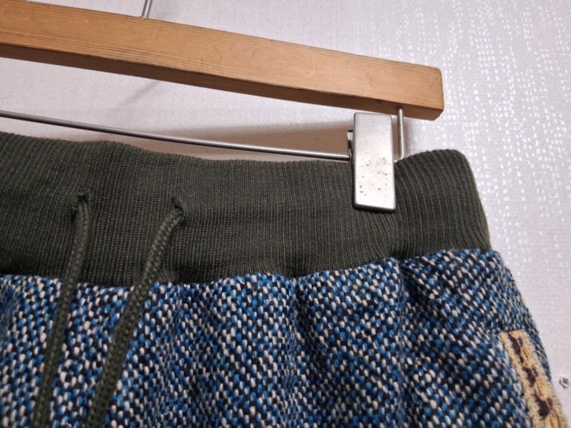 일본수입 TITICACA 티티카카 모직패치워크 벌룬 숏팬츠 핫팬츠 밴딩끈 상품이미지3