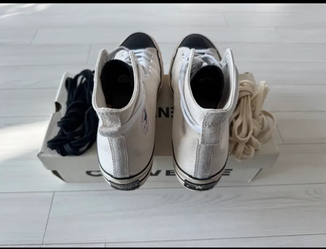 [285]컨버스 피어 오브 갓 에센셜 척 70 하이 내츄럴 164530C 상품이미지3