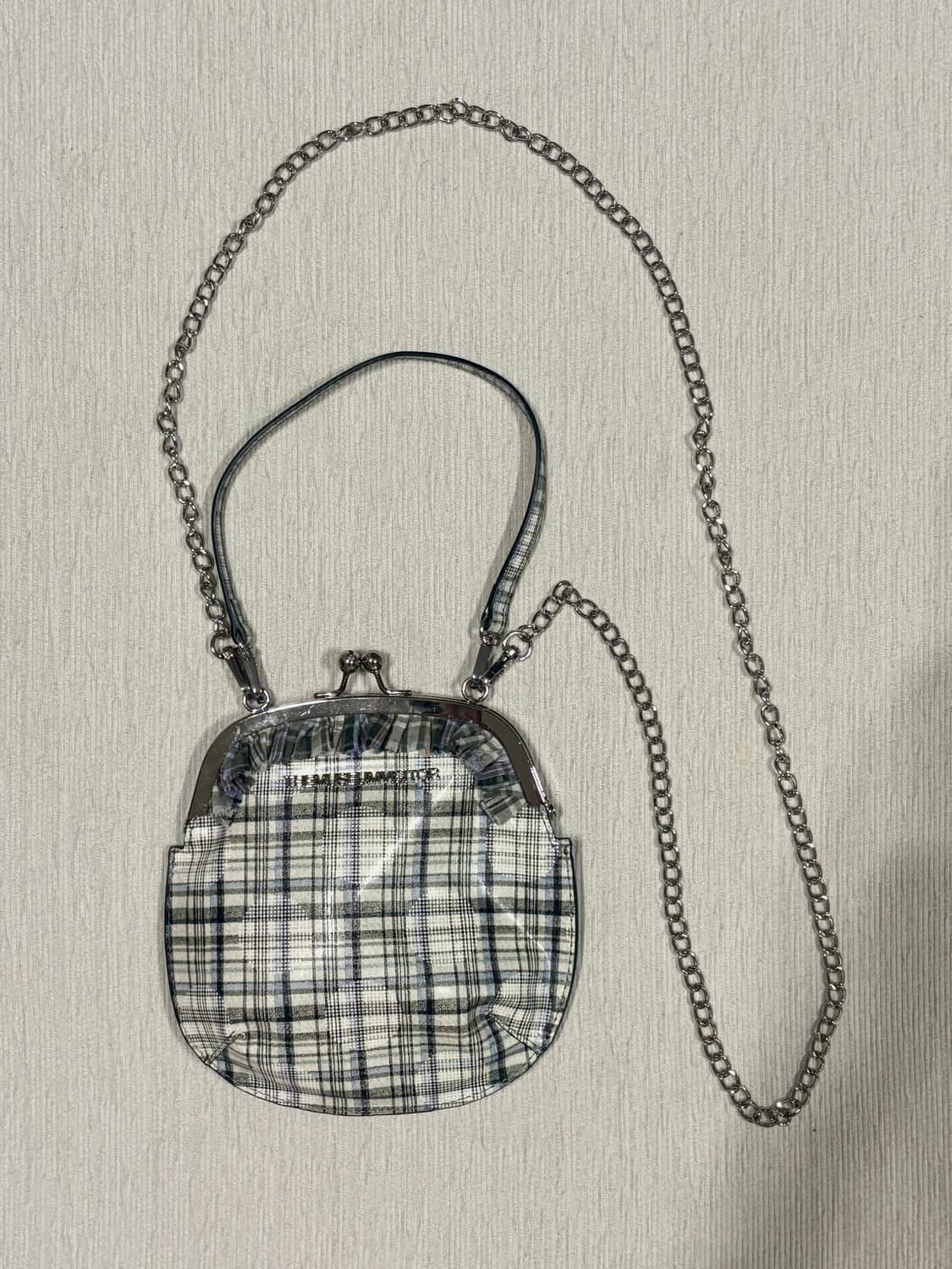 더뮤지엄비지터 CHECK PRINTED 미니백 상품이미지8