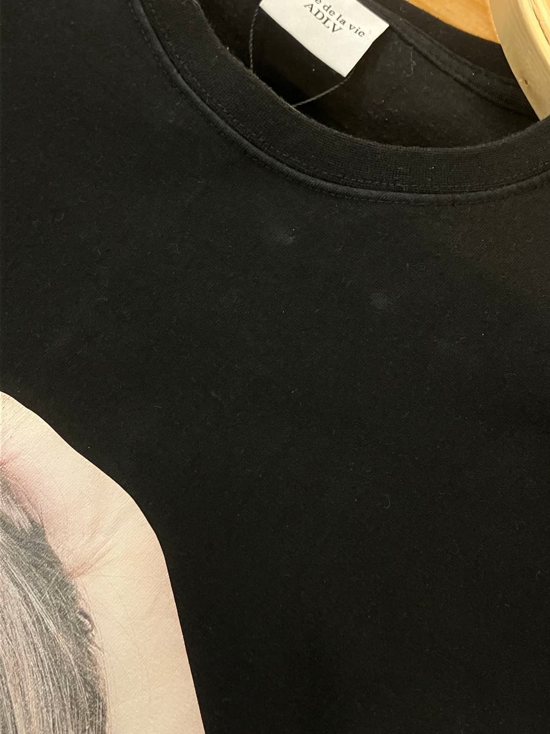 아크메드라비 빅프린팅 반팔 티셔츠 블랙 #csz3194 상품이미지6