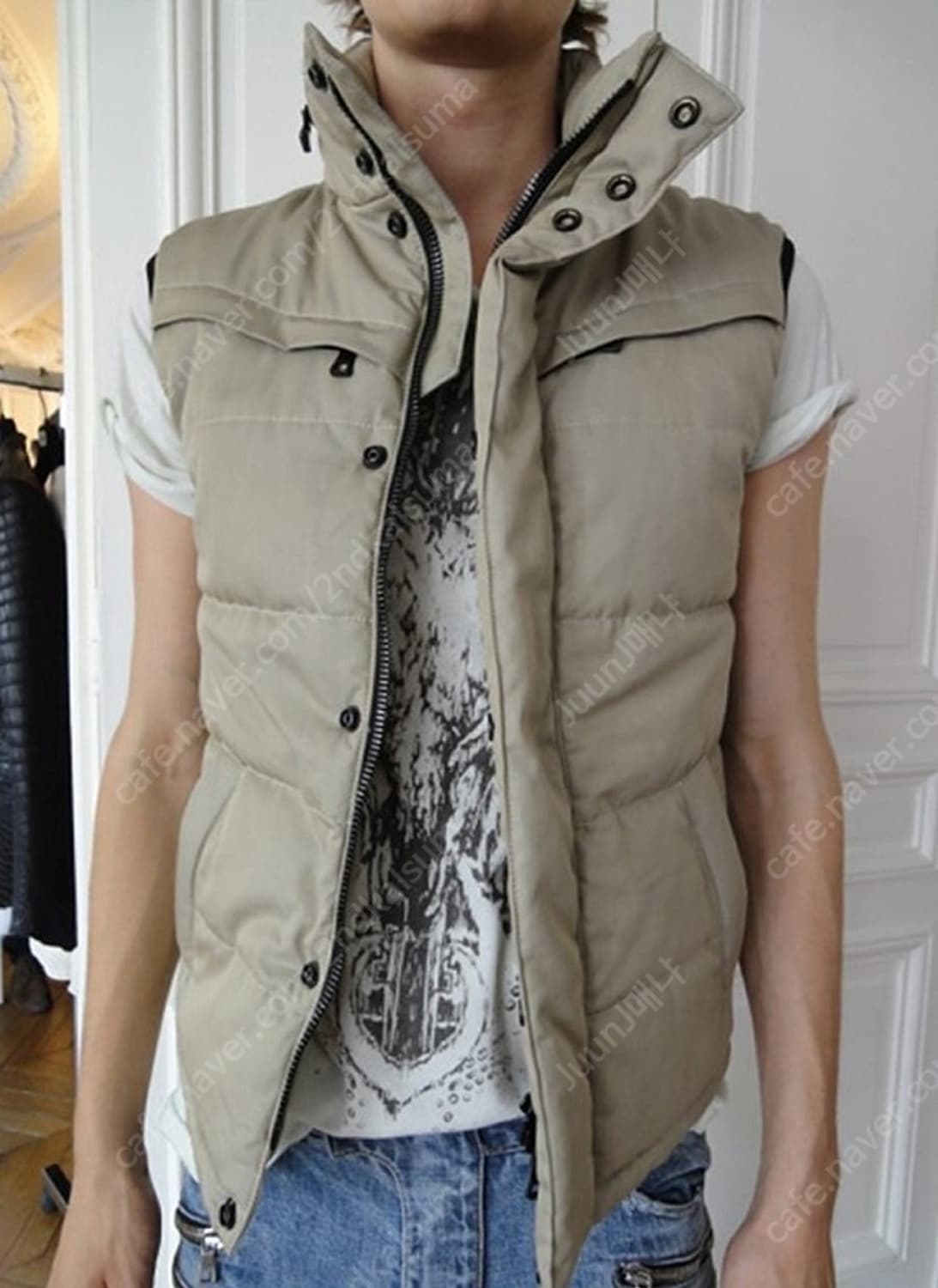 [95]코스테스 디테쳐블 숏패딩 패딩조끼 상품이미지1