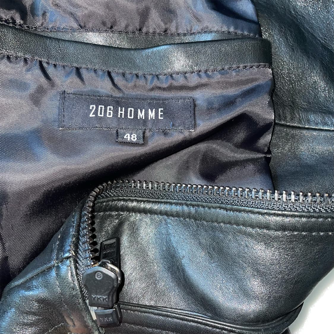 206 옴므 4포켓 레더 자켓 상품이미지7