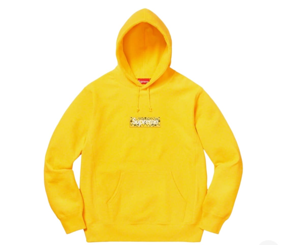 19fw 슈프림 반다나 박스로고 후드[XL] 상품이미지1