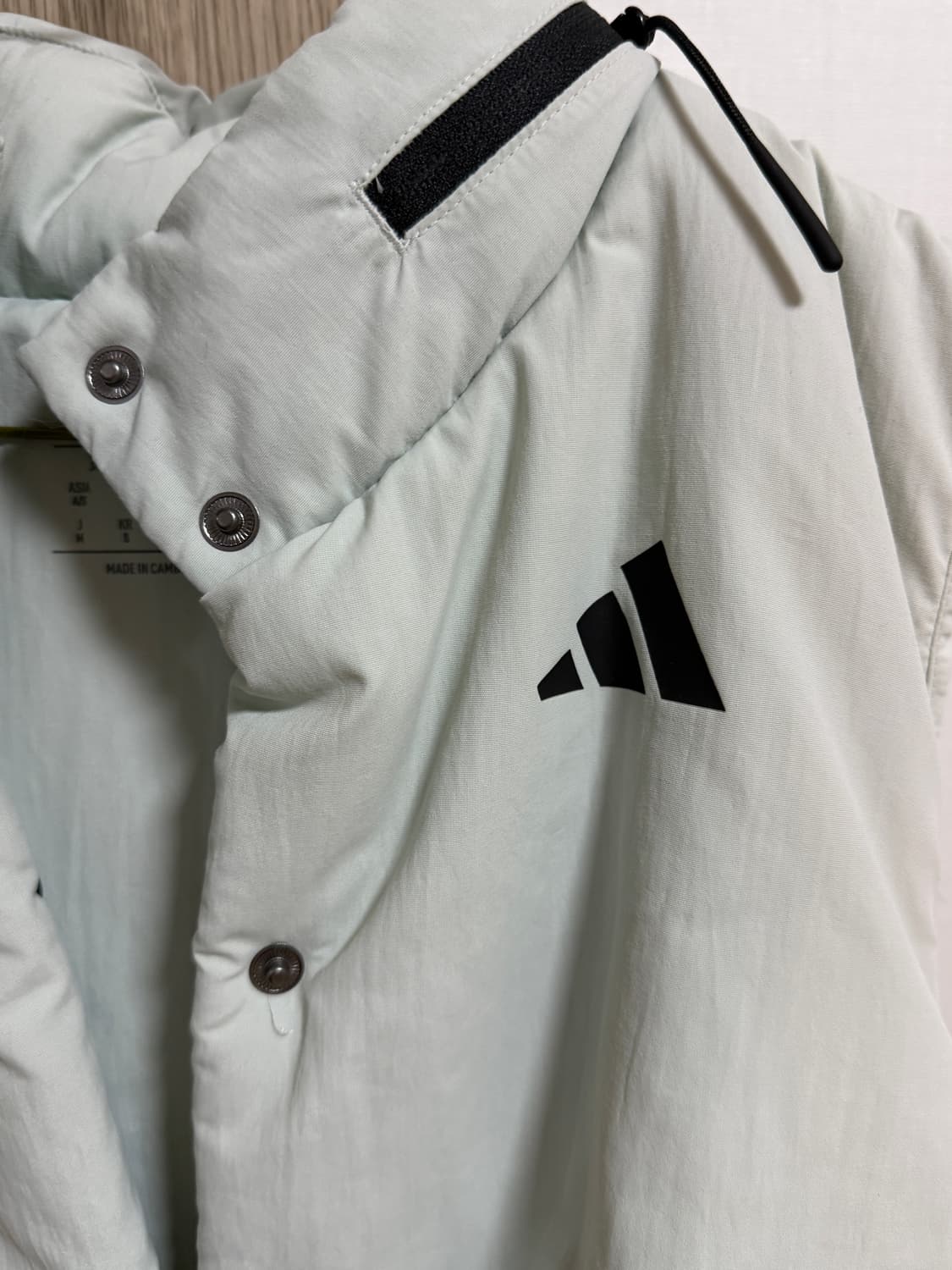 (택 있는 새상품) 아디다스 패딩 조끼 S 상품이미지6