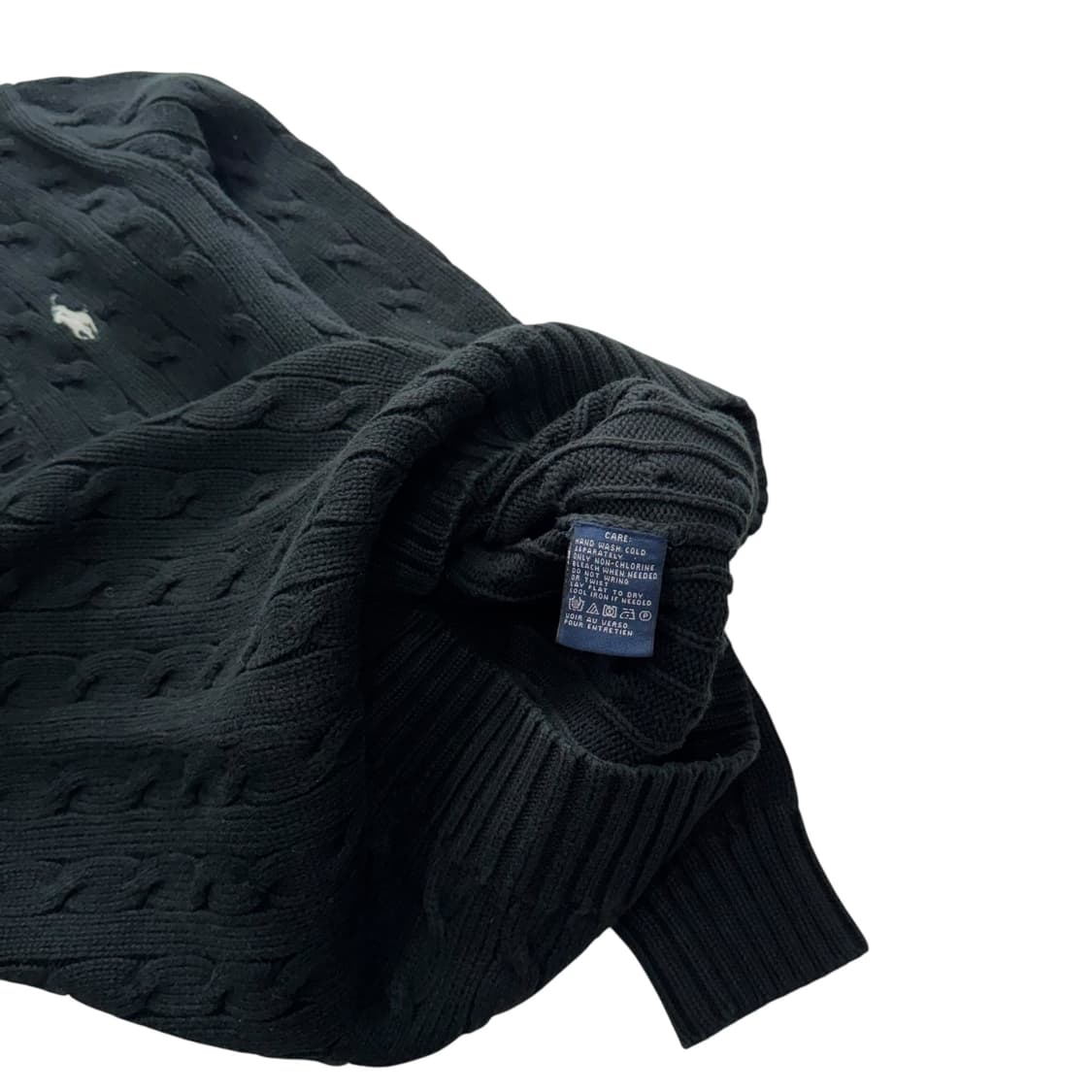 [우먼 S] 폴로 랄프로렌 케이블 브이넥 스웨터 니트 상품이미지4