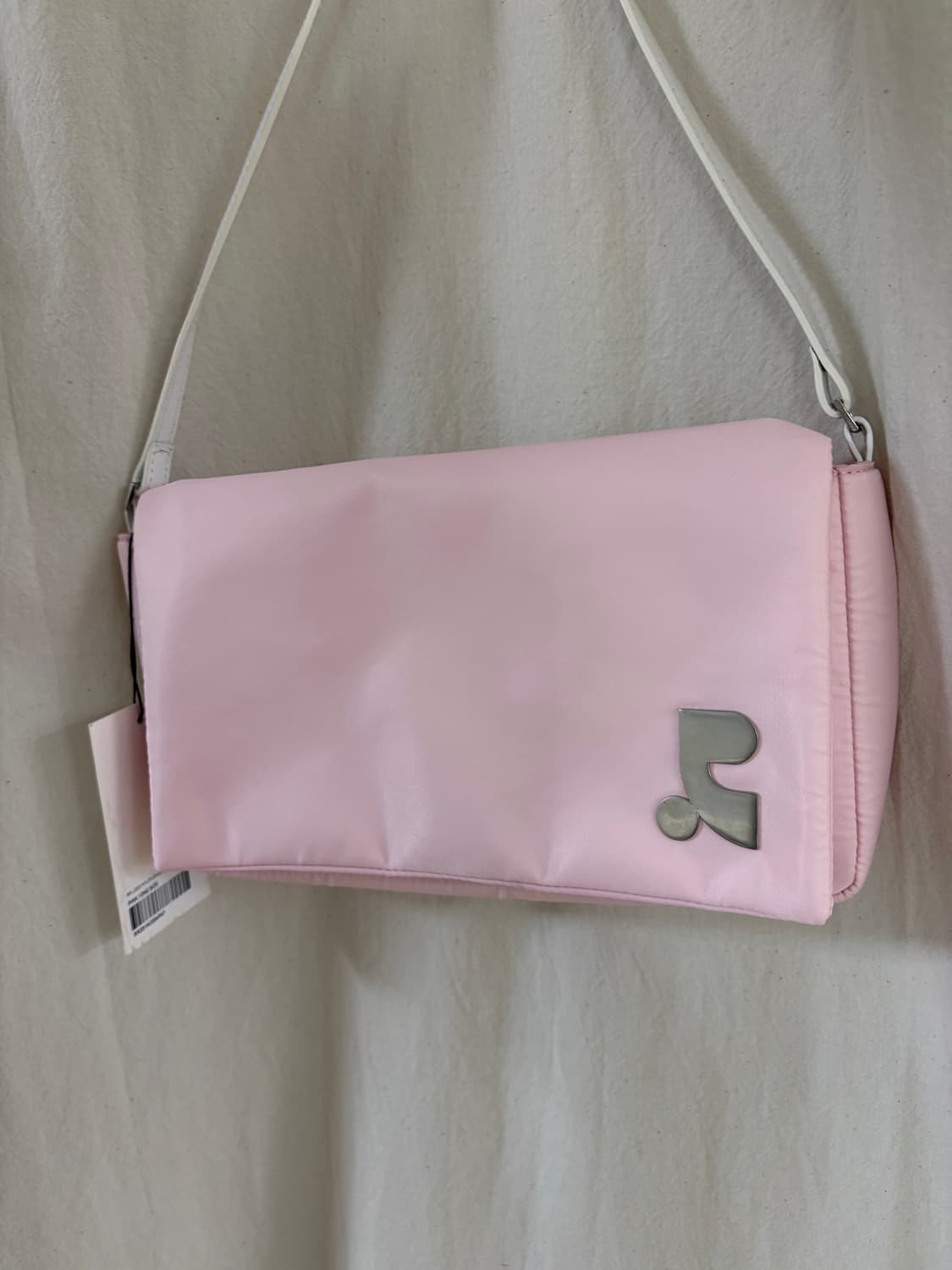 레스트앤레크레이션 핑크 나일론 숄더백 (새제품) 상품이미지3